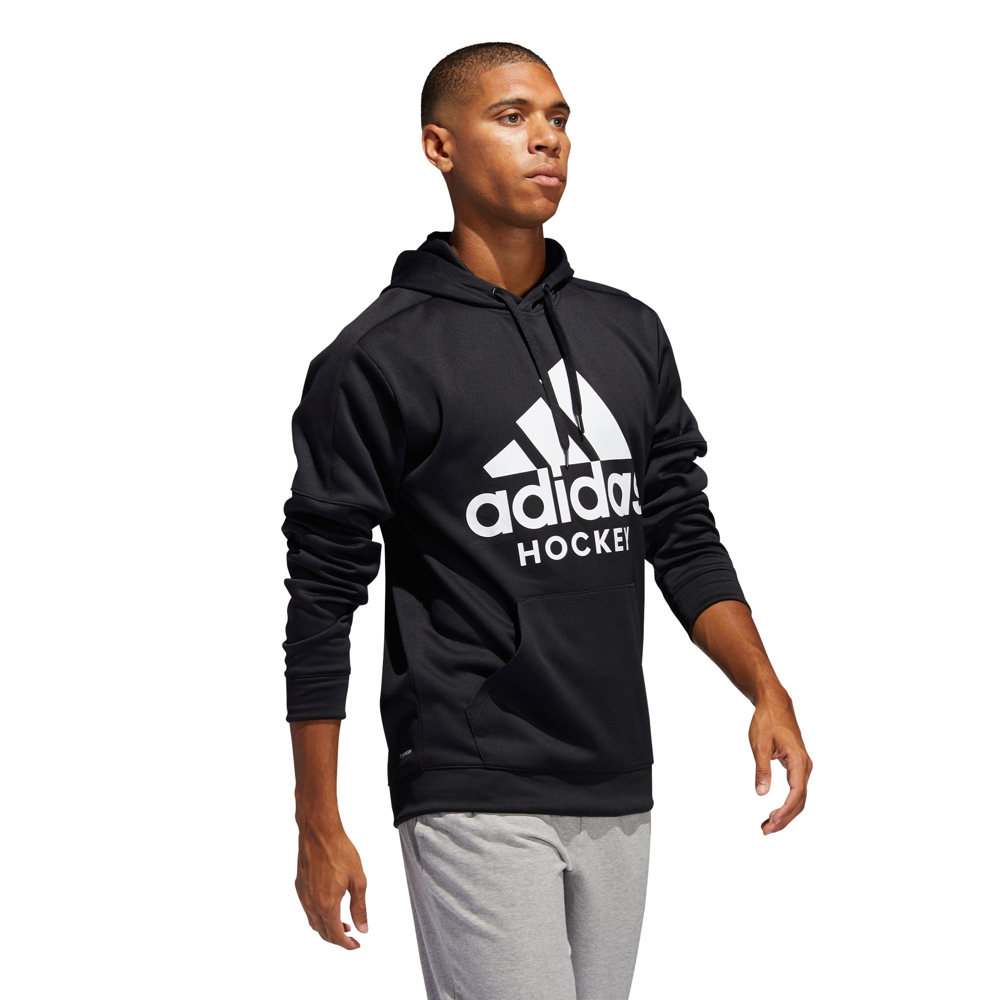 adidas hockey hoodie black