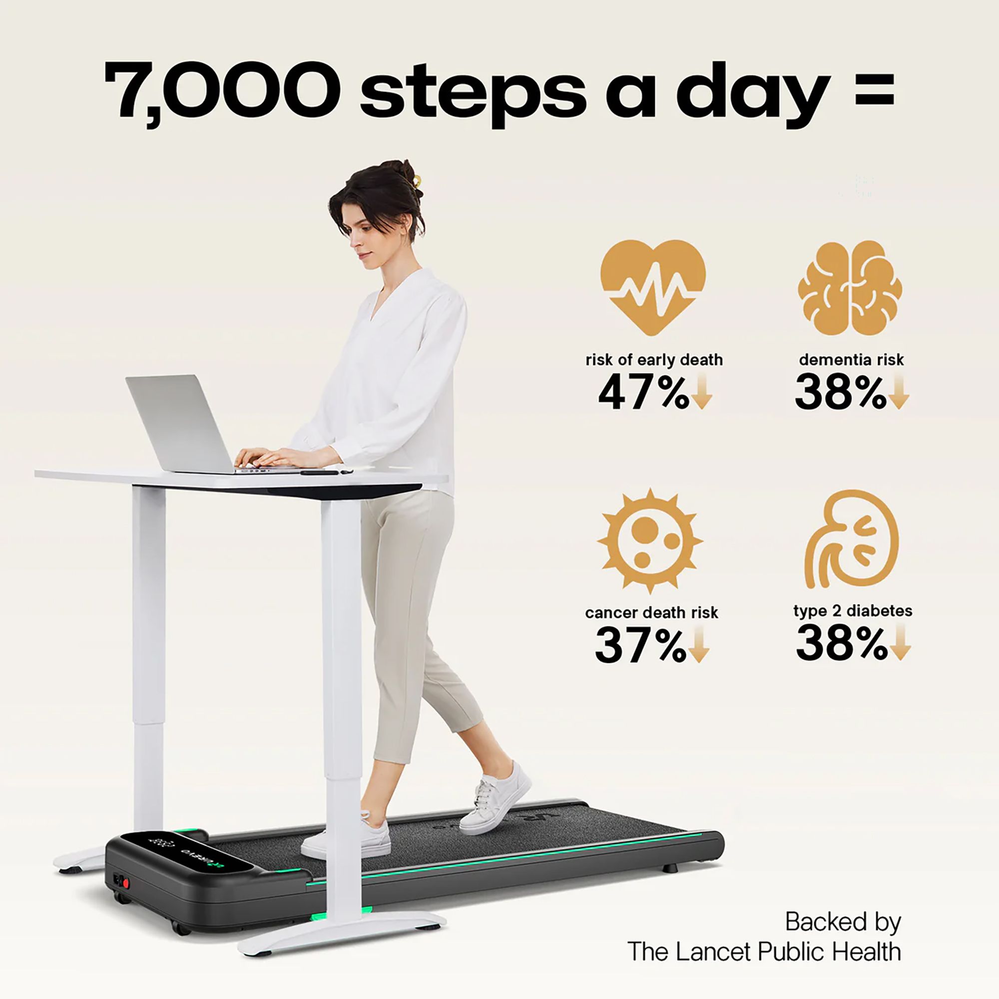 UREVO SpaceWalk E4 Treadmill product image