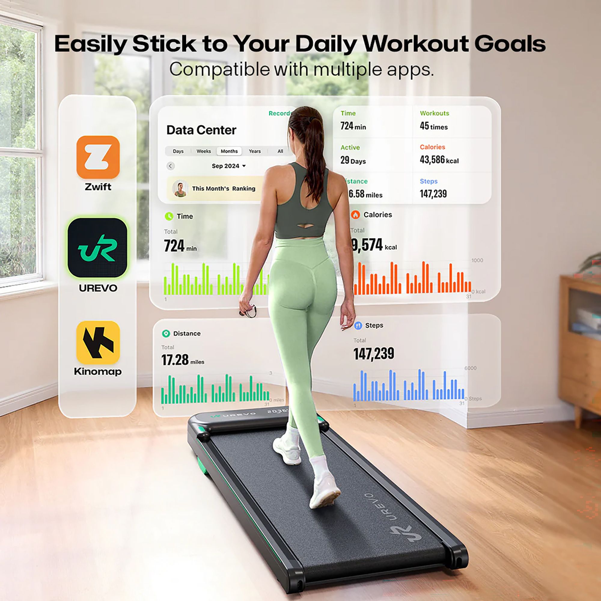 UREVO SpaceWalk E4 Treadmill product image