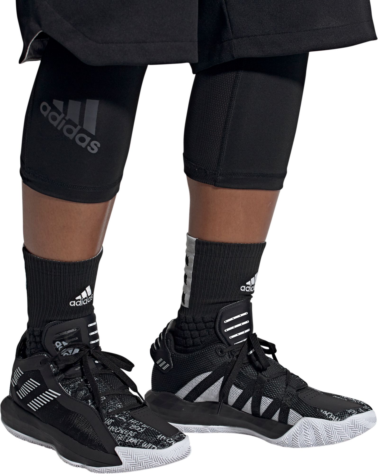 adidas dame 6 black