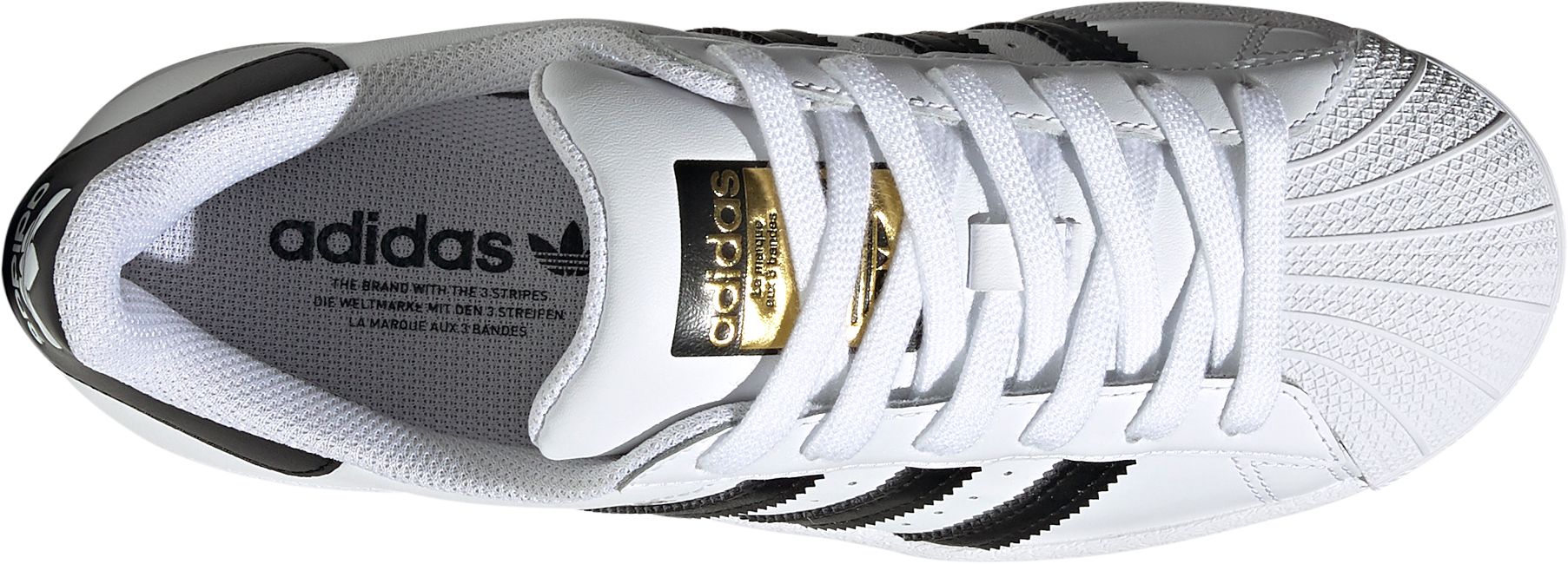adidas Originals Kids' Grade School Superstar Shoes product image