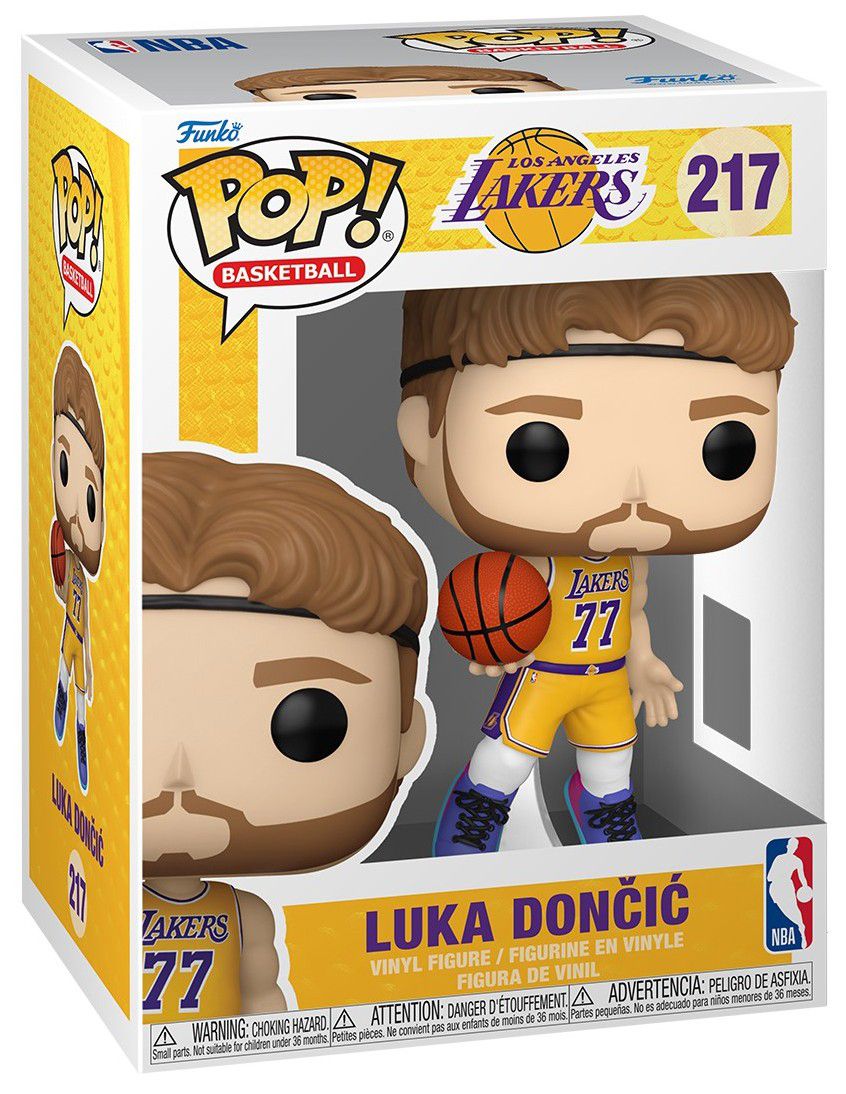 Funko Los Angeles Lakers Luka Doncic #77 Pop Figure product image