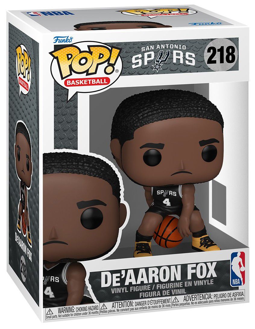 Funko San Antonio Spurs DeAaron Fox #4 Pop Figure product image