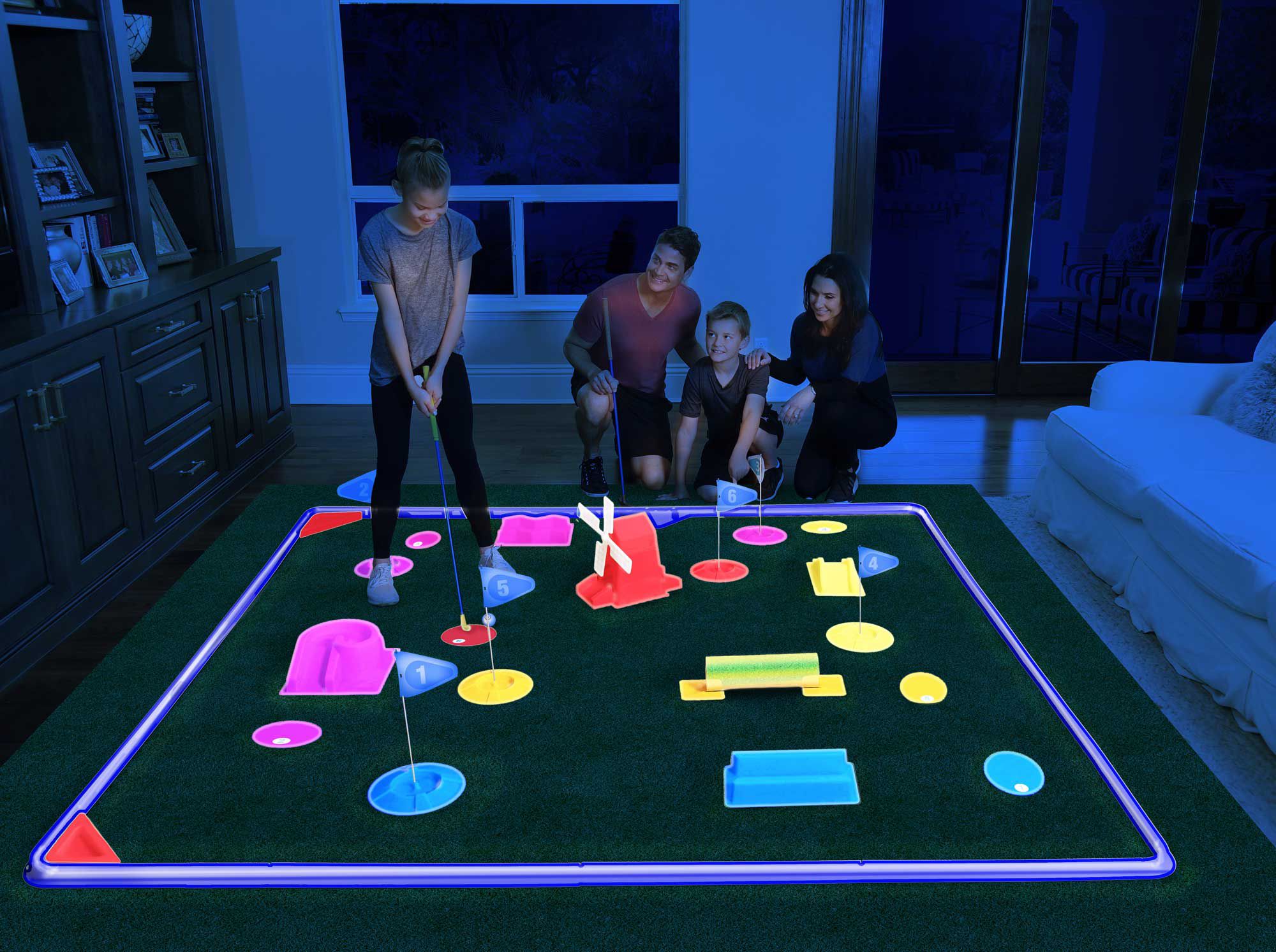 4FUN Cosmic Mini Golf Set product image