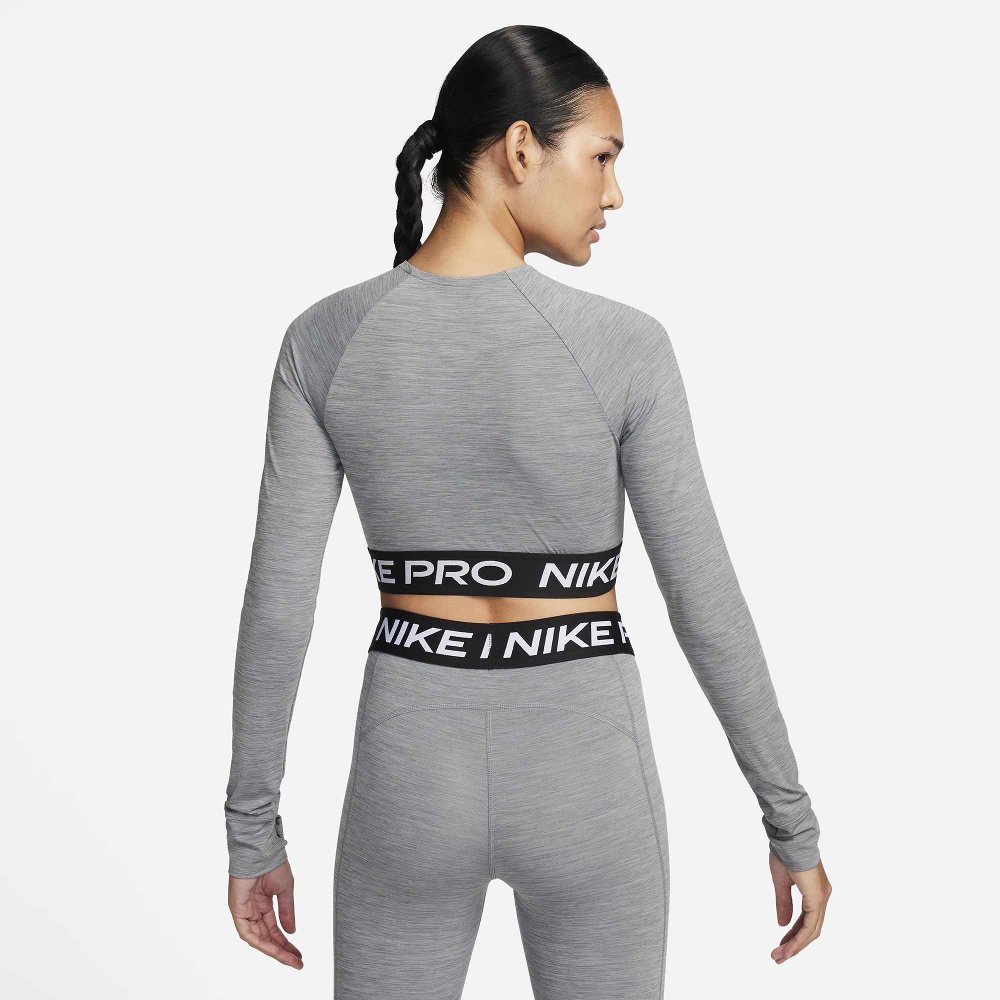 Nike Women's Pro Dri-FIT Cropped Long-Sleeve Top product image