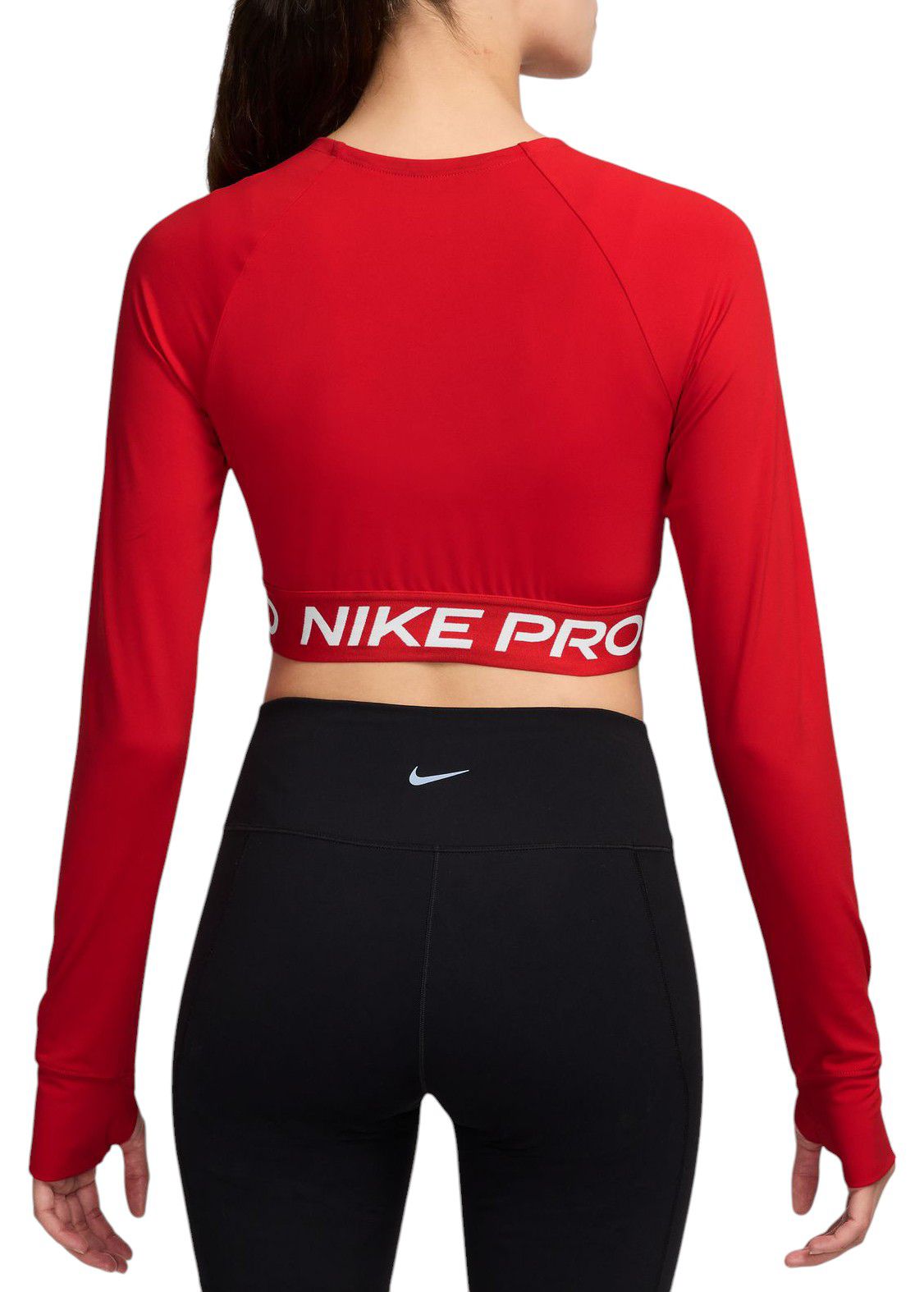 Nike Women's Pro Dri-FIT Cropped Long-Sleeve Top product image