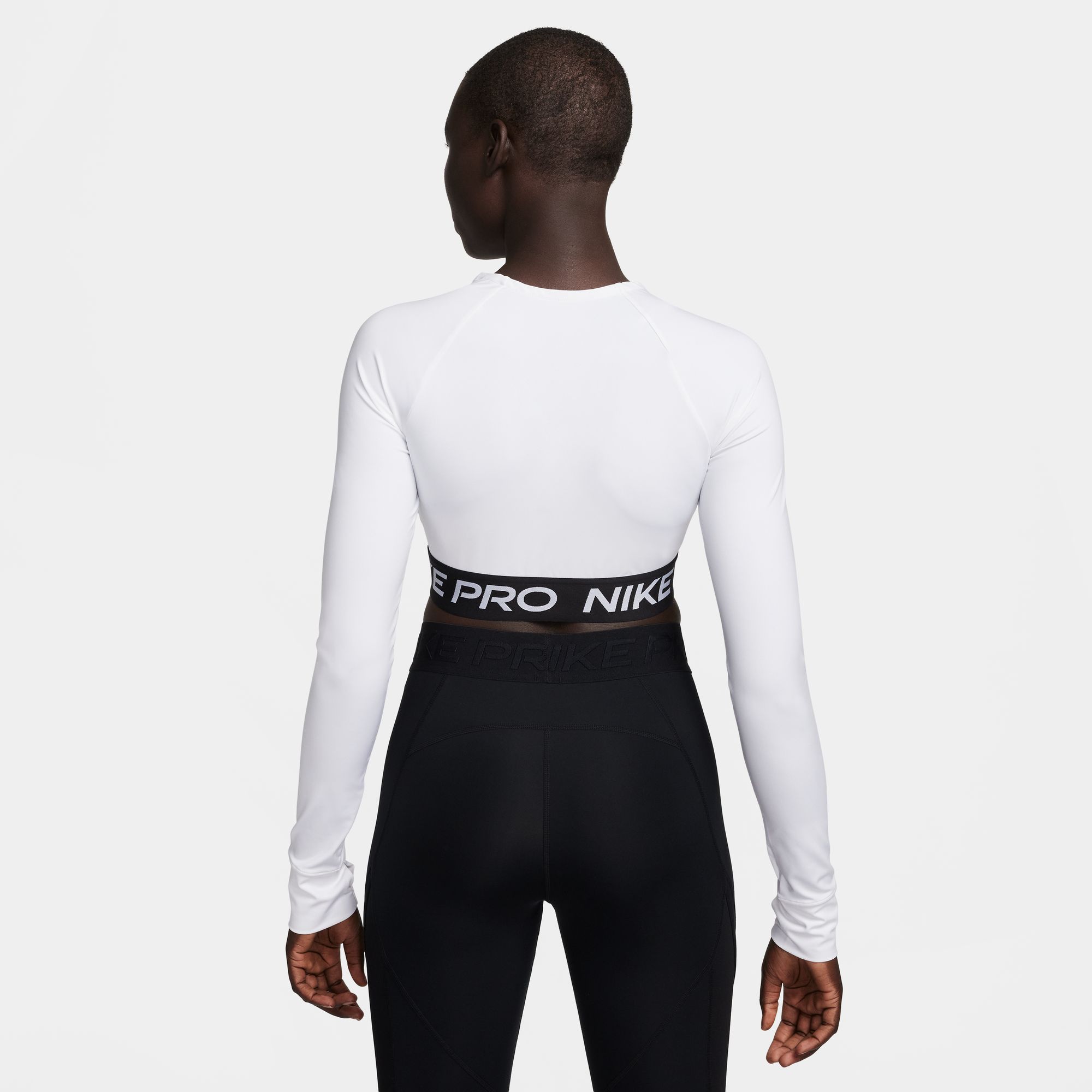 Nike Women's Pro Dri-FIT Cropped Long-Sleeve Top product image