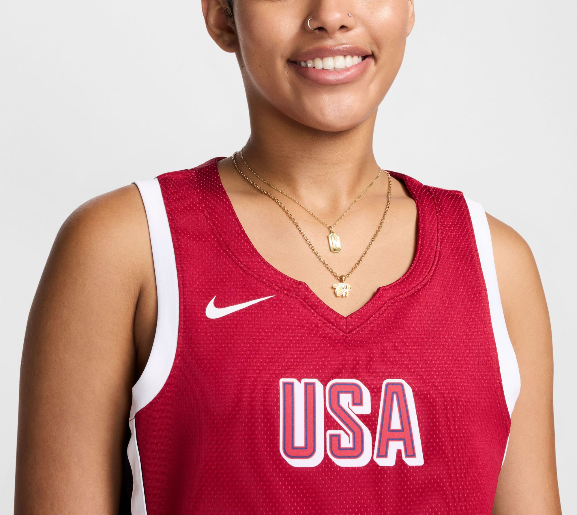 Nike Women's USA 2024 Road Red Jersey product image