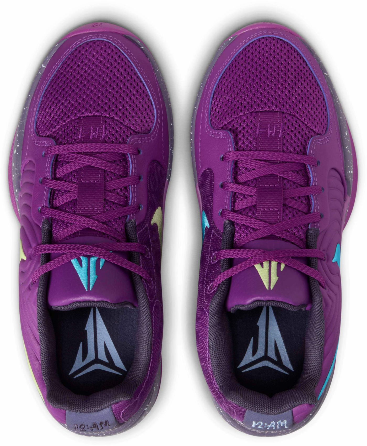 Purple nike shoes kids online