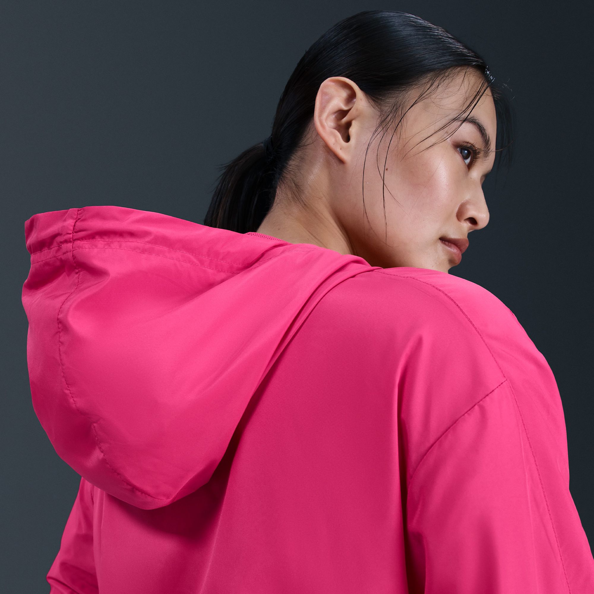 Nike Women's Sportswear Classic Wovens Loose UV Hooded Jacket product image