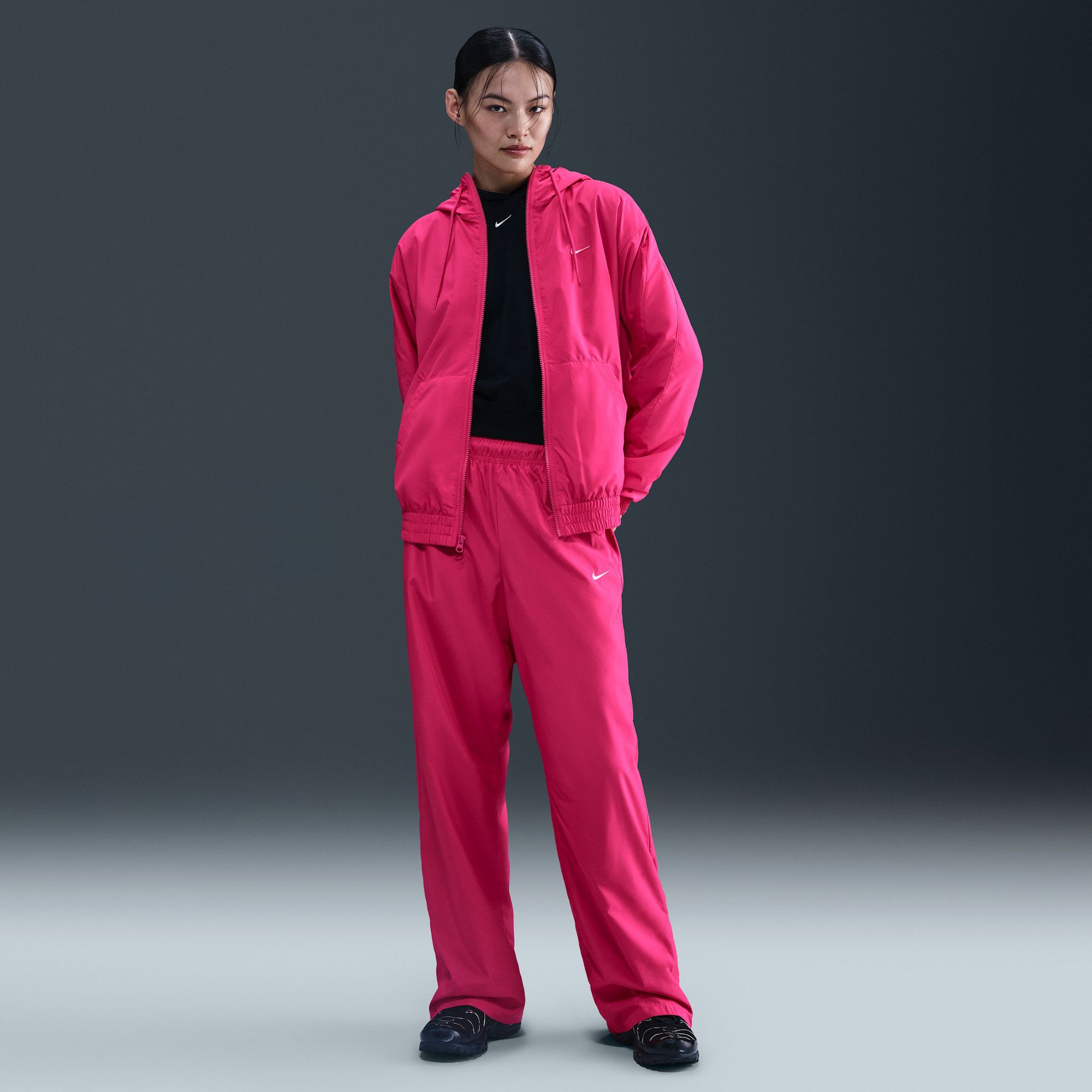 Nike Women's Sportswear Classic Wovens Loose UV Hooded Jacket product image