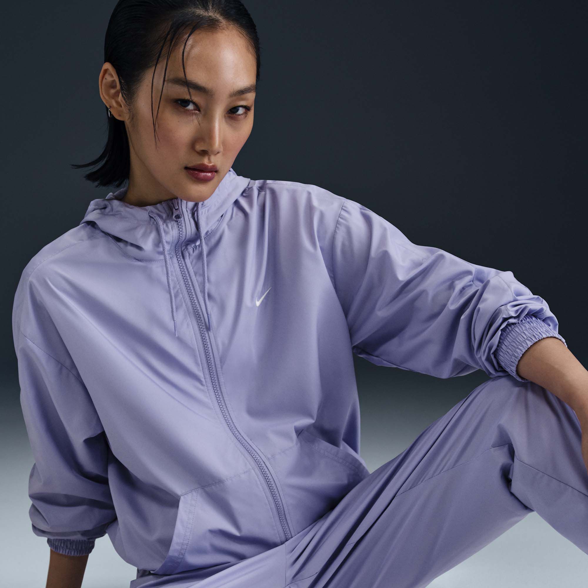 Nike Women's Sportswear Classic Wovens Loose UV Hooded Jacket product image