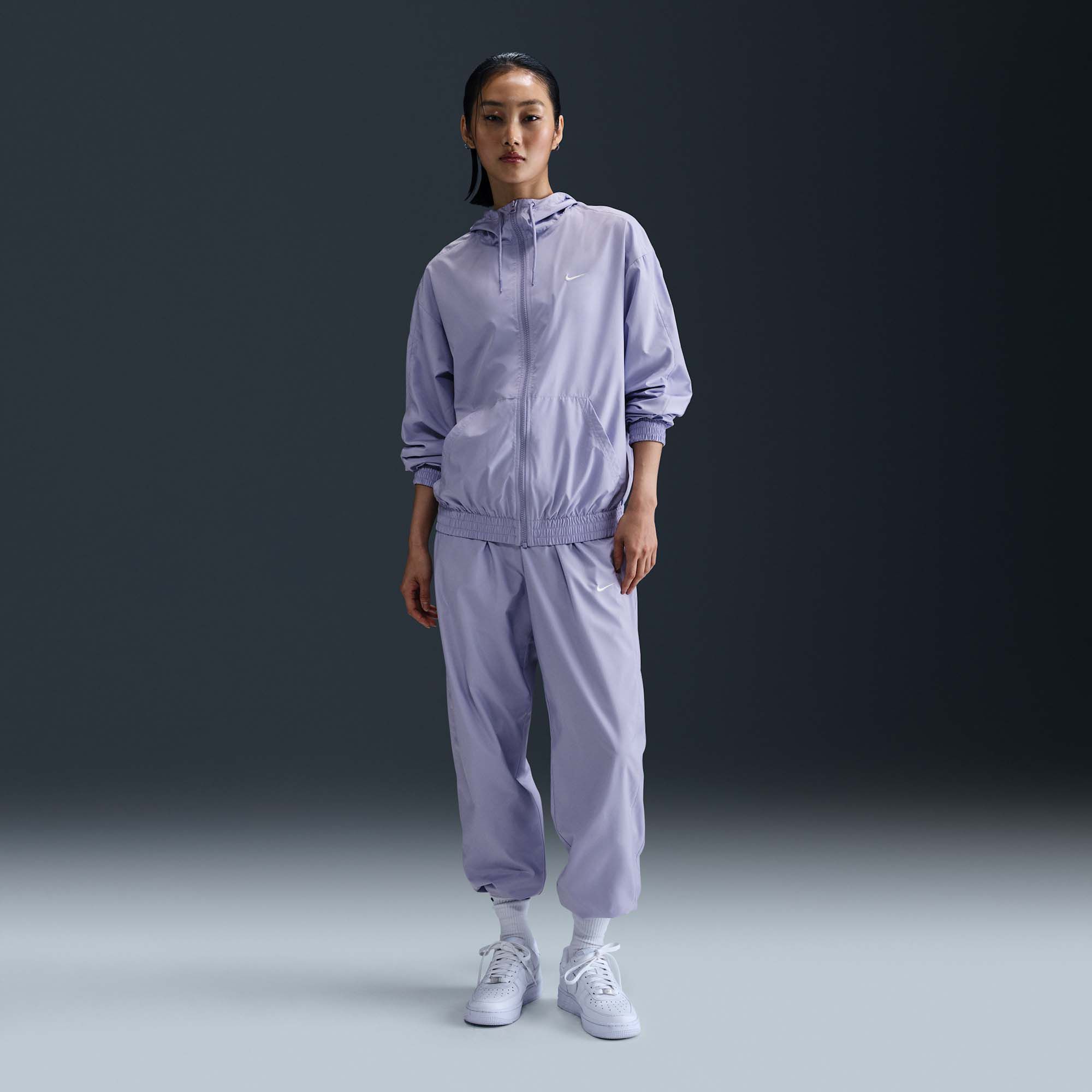 Nike Women's Sportswear Classic Wovens Loose UV Hooded Jacket product image