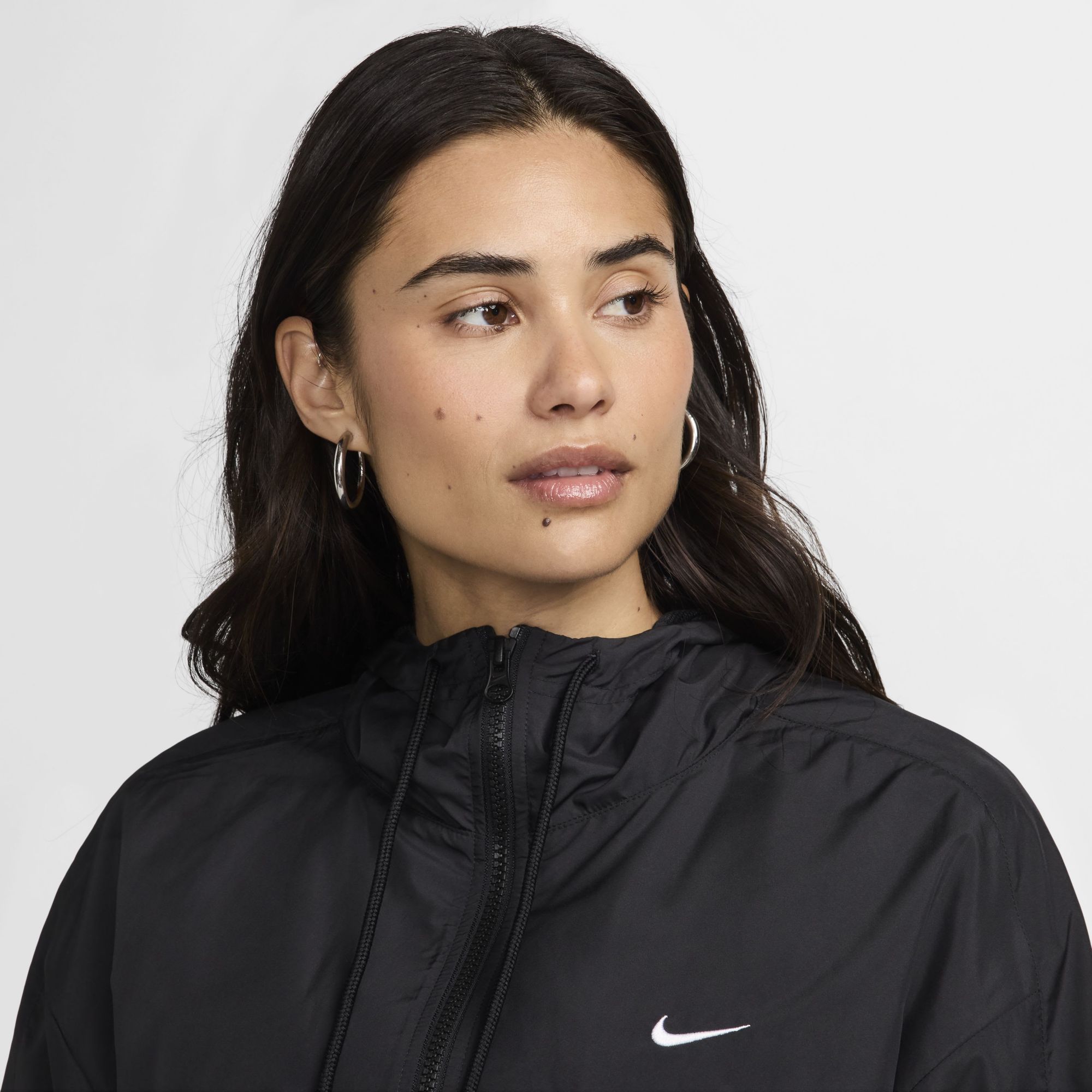 Nike Women's Sportswear Classic Wovens Loose UV Hooded Jacket product image