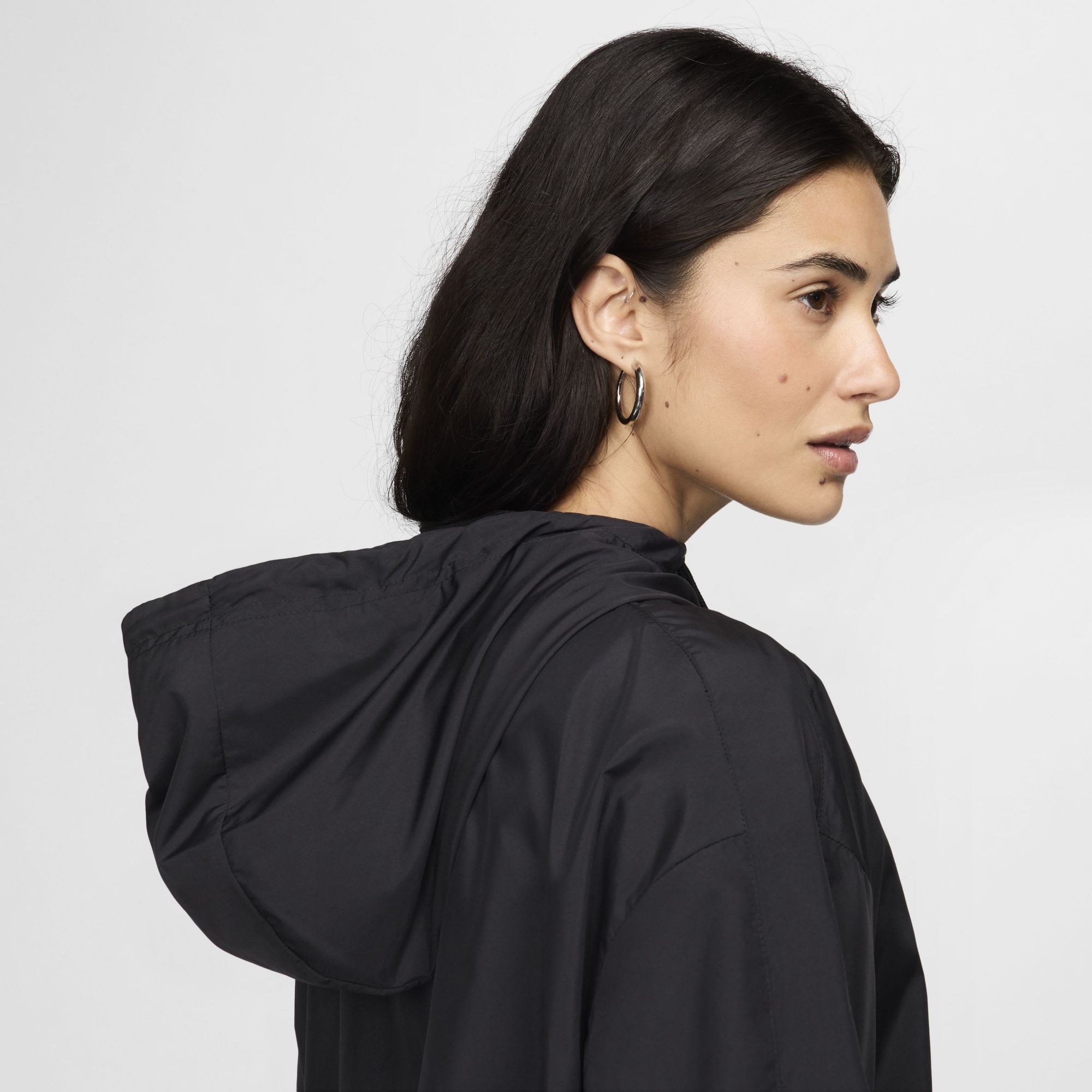 Nike Women's Sportswear Classic Wovens Loose UV Hooded Jacket product image