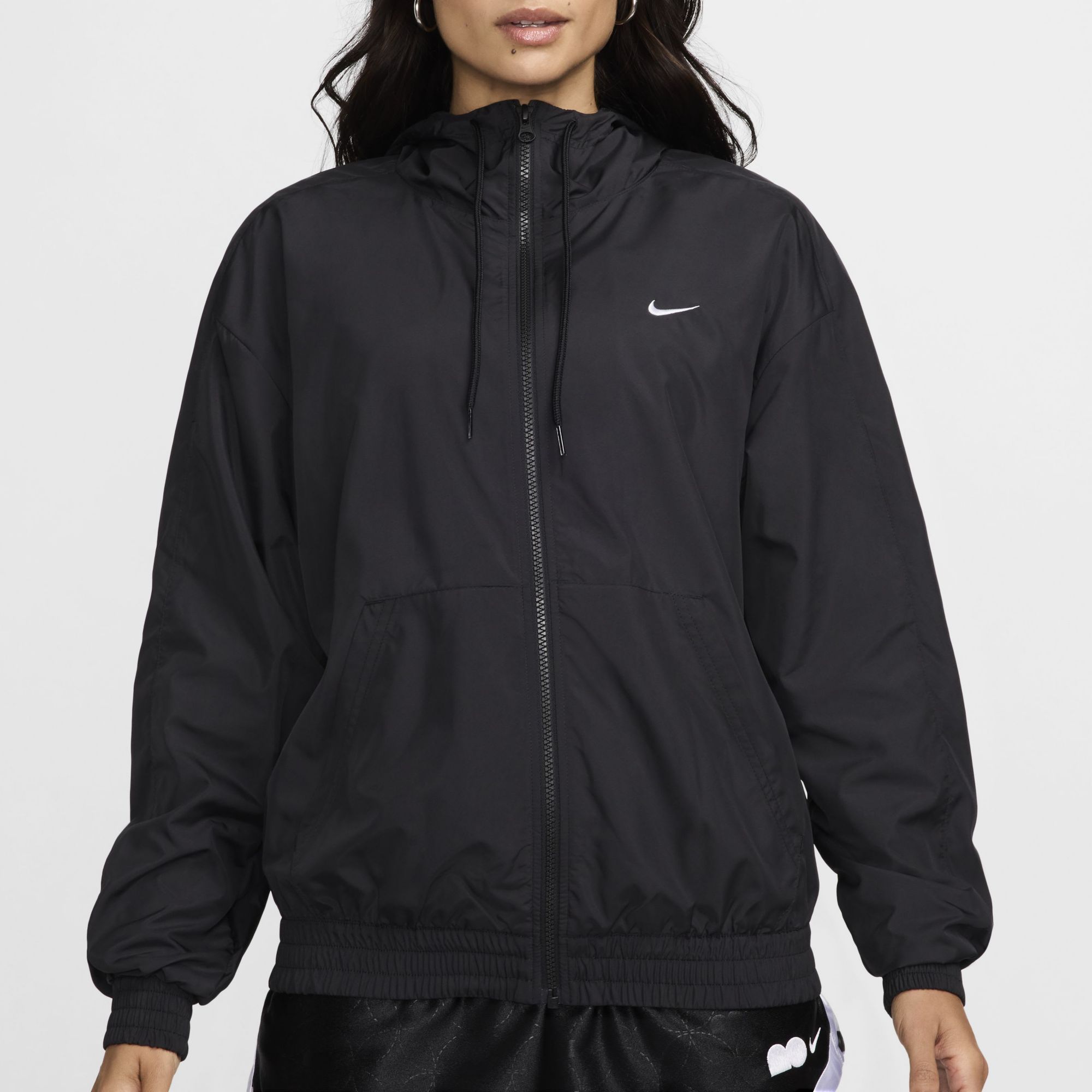 Nike Women's Sportswear Classic Wovens Loose UV Hooded Jacket product image
