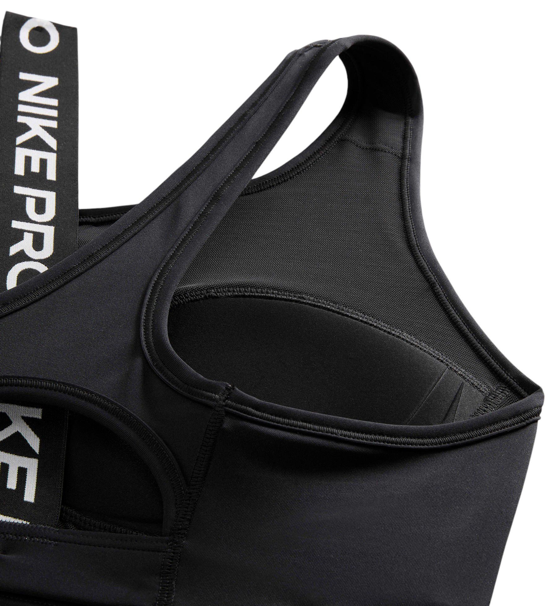 Nike Women's Pro Swoosh Asymmetrical Medium-Support Padded Sports Bra product image