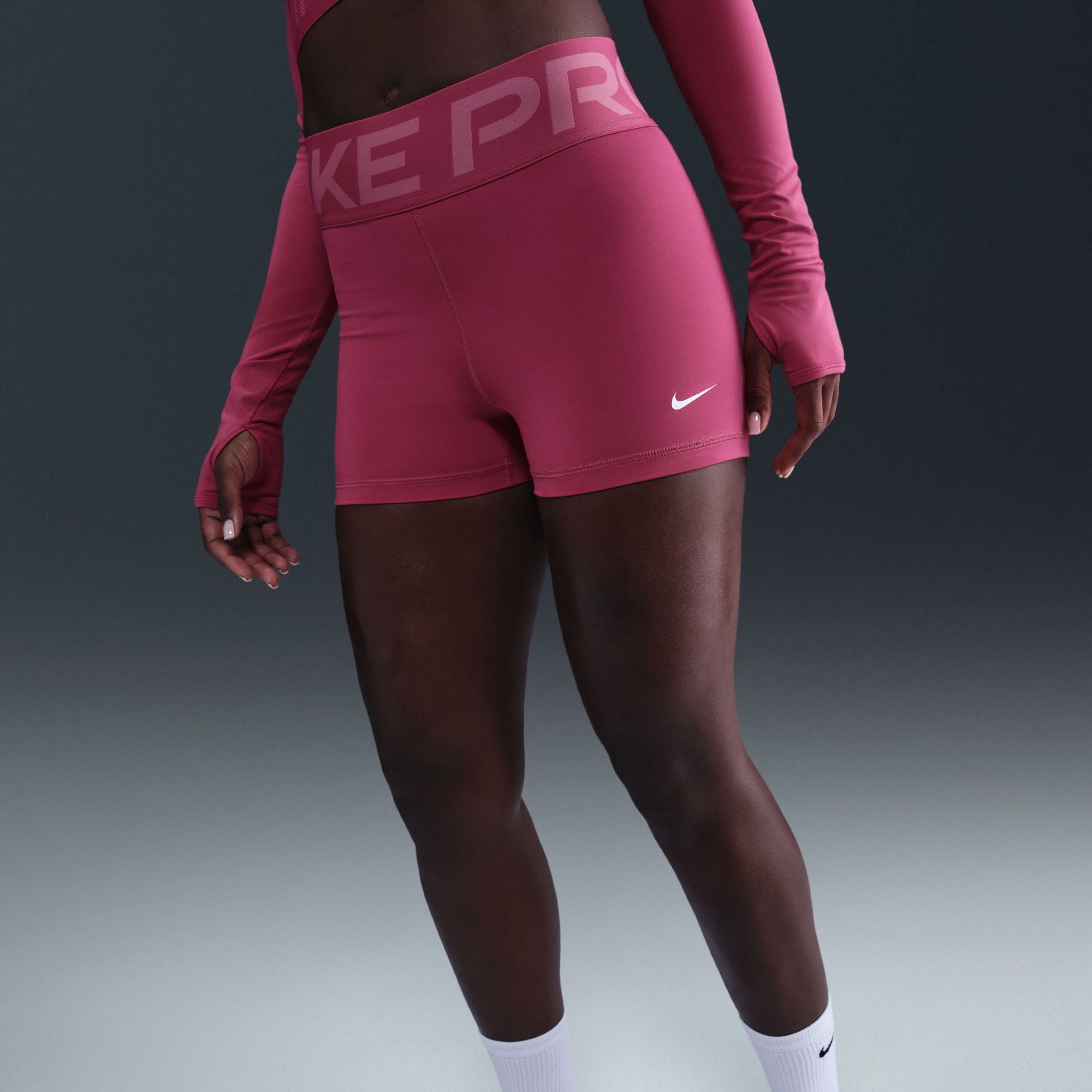 Nike Women's Pro Sculpt High-Waisted 3" Biker Shorts product image