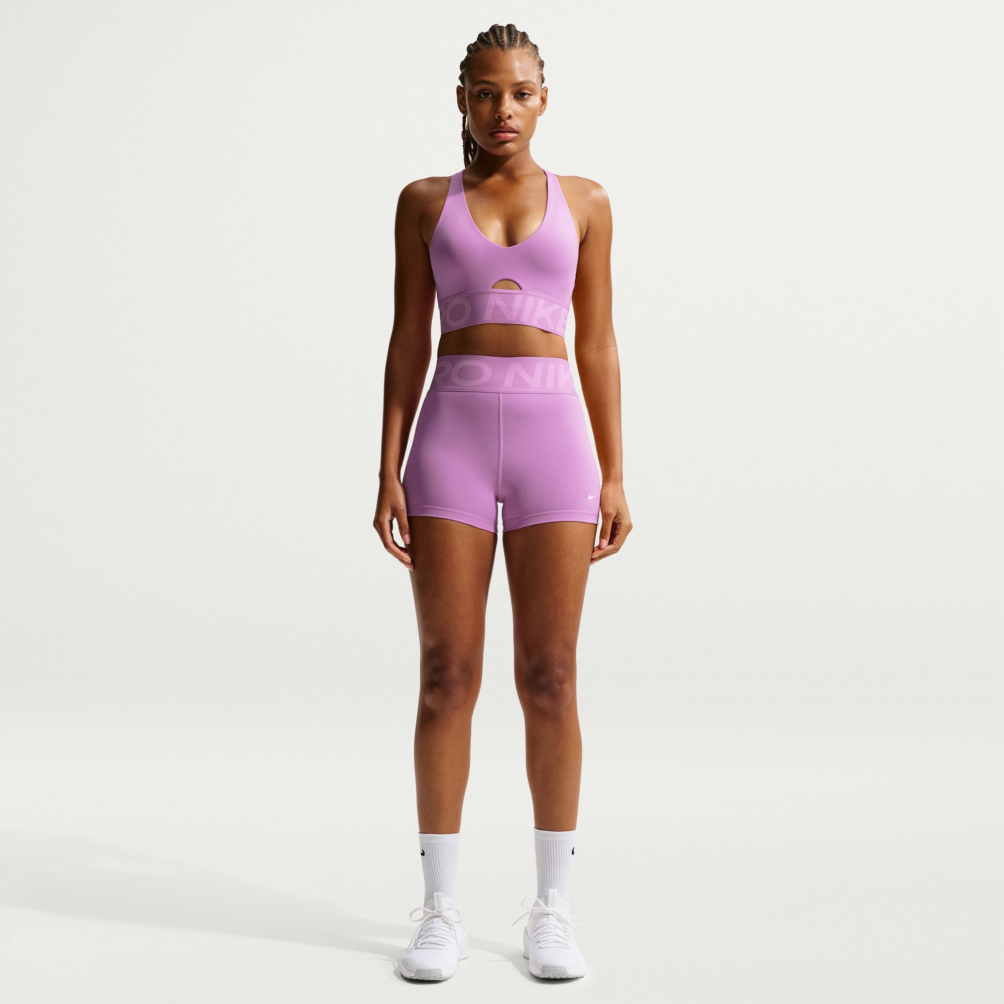 Nike Women's Pro Sculpt High-Waisted 3" Biker Shorts