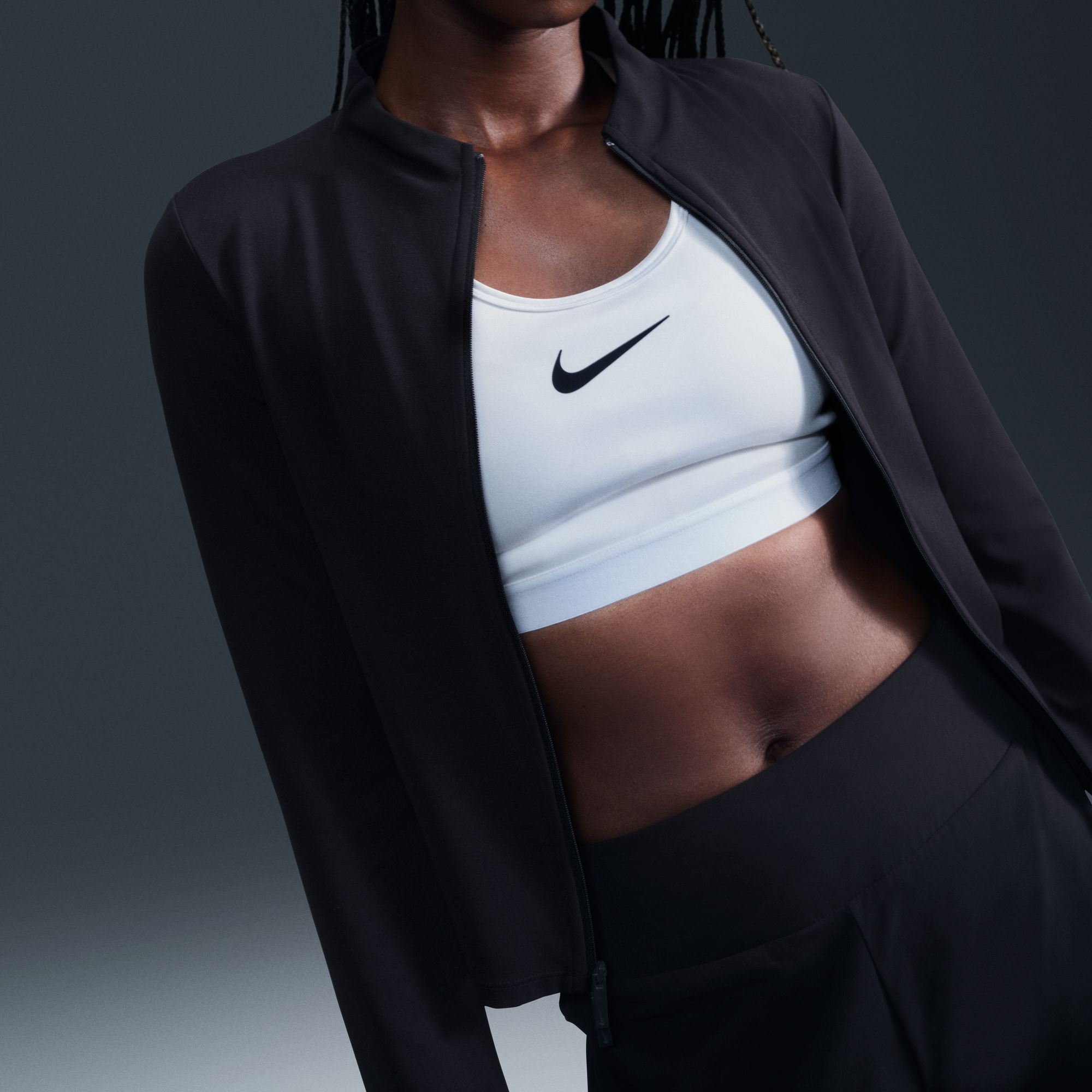 Nike Women's Zenvy Dri-FIT Full-Zip Long-Sleeve Top product image