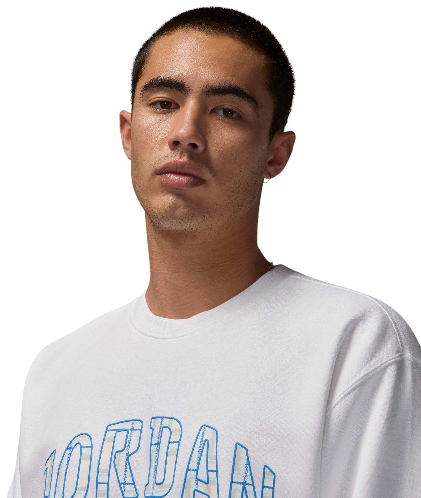 Jordan Men's Essentials Holiday Fleece Crewneck Sweatshirt product image