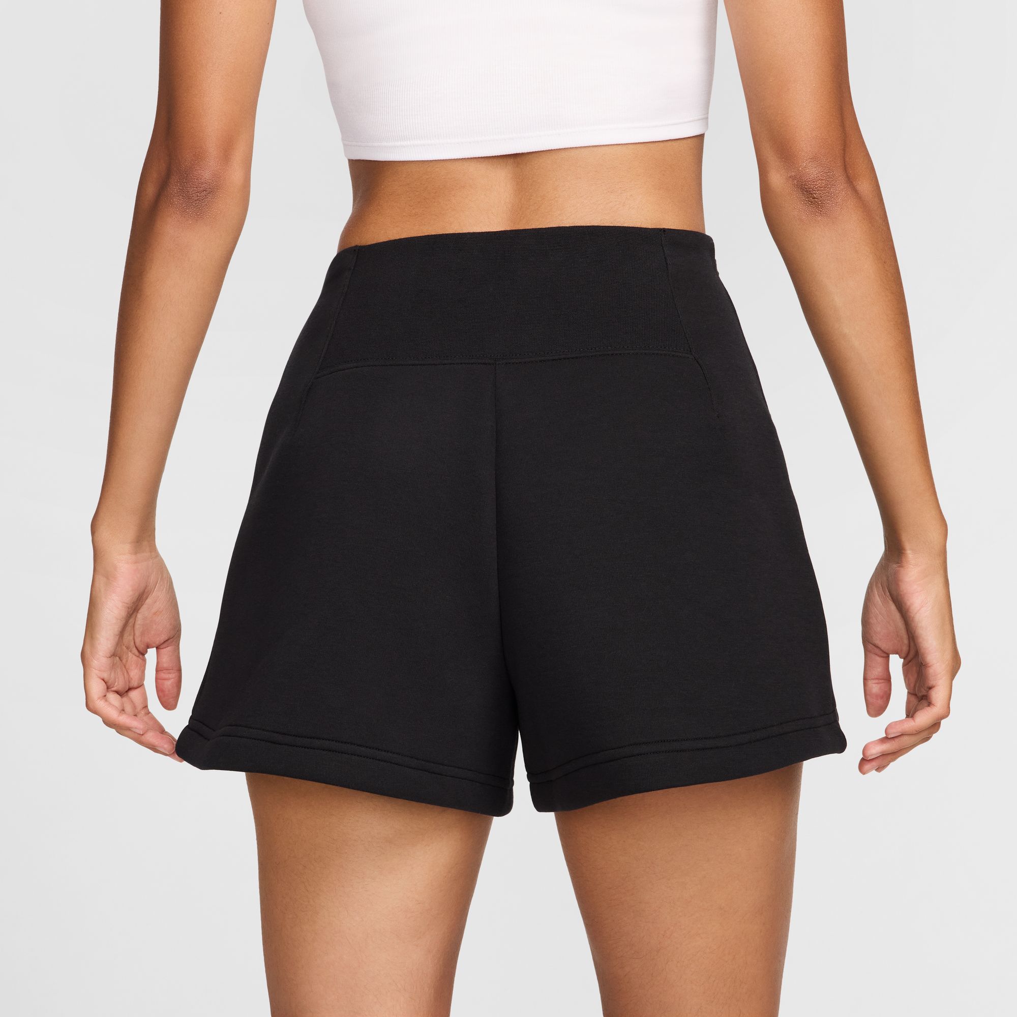 Nike Women's Sportswear Tech Fleece High-Waisted 3" Pleated Shorts product image