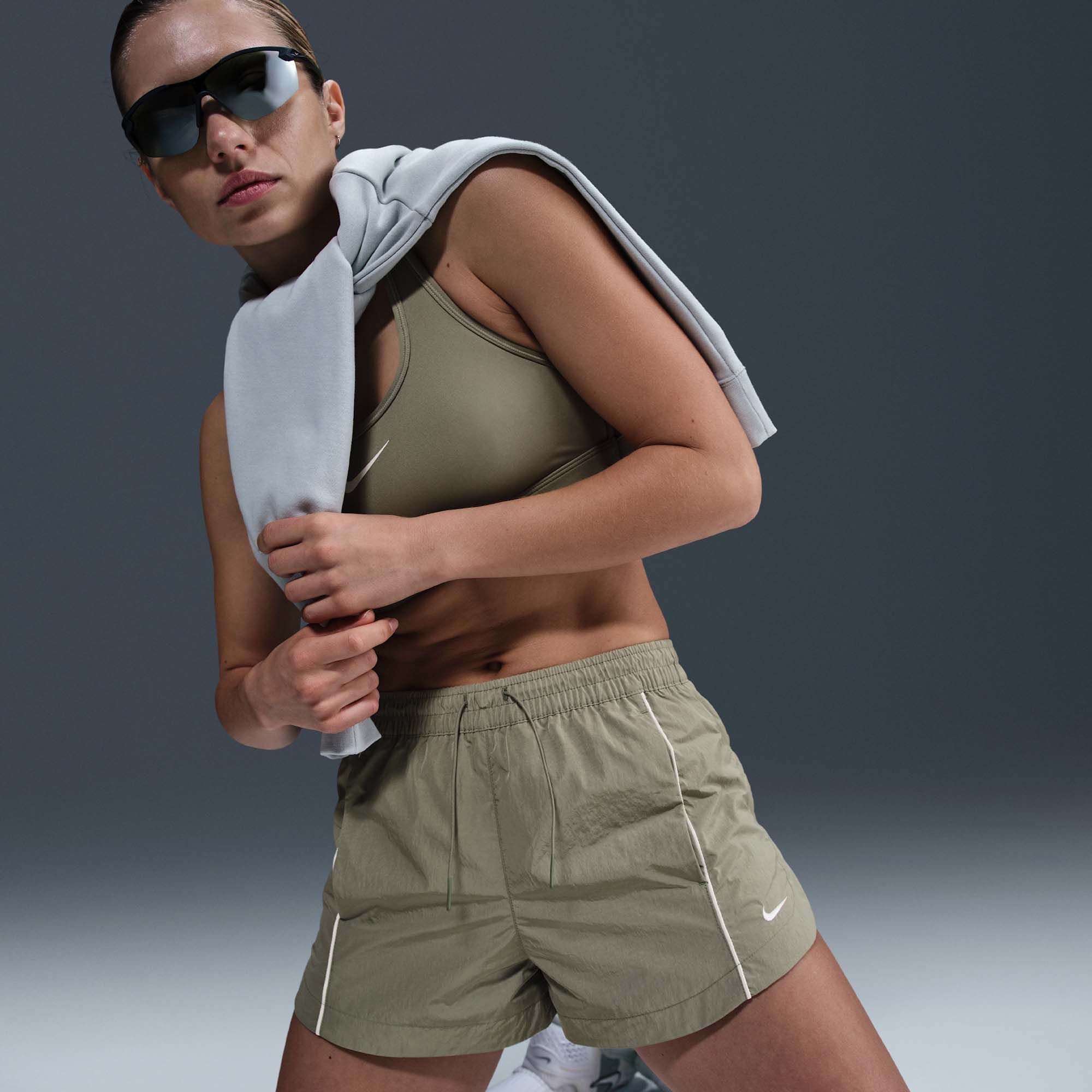 Nike Women's Windrunner Mid-Rise 2" Woven Shorts product image