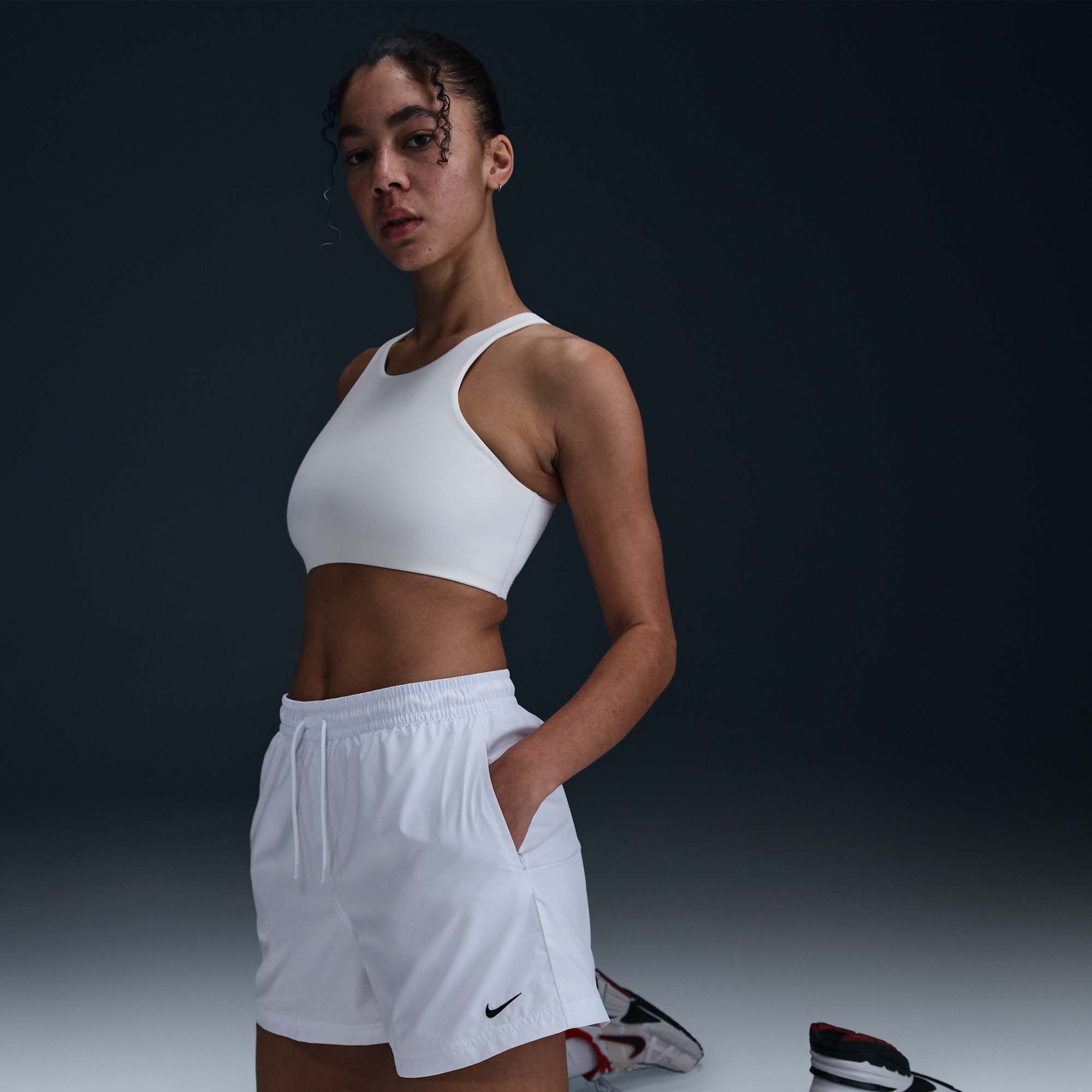 Nike Women's Sportswear Classic Wovens Mid-Rise Shorts product image