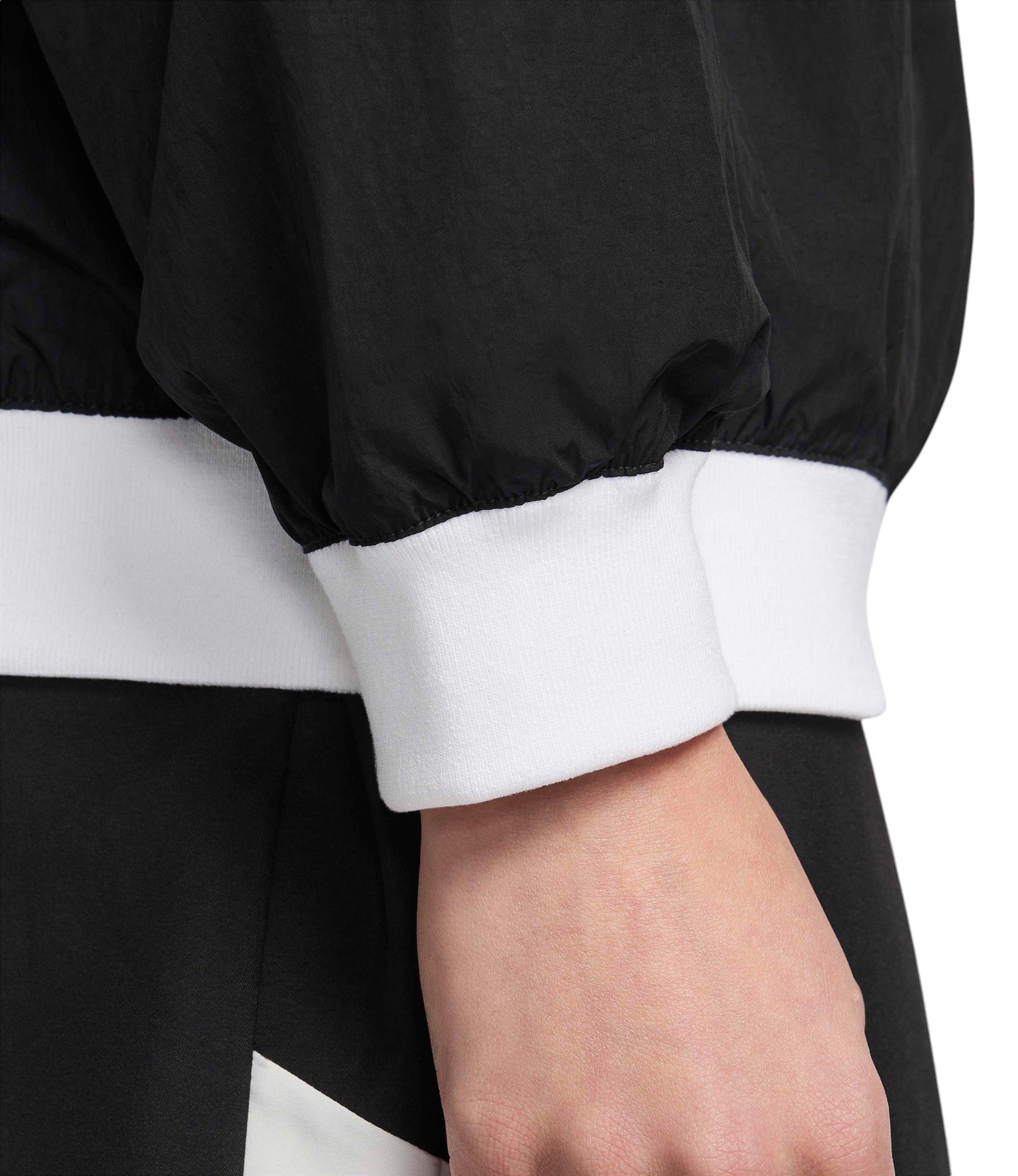 Nike Women's Sportswear Essential Loose UV Woven Long-Sleeve V-Neck Top product image