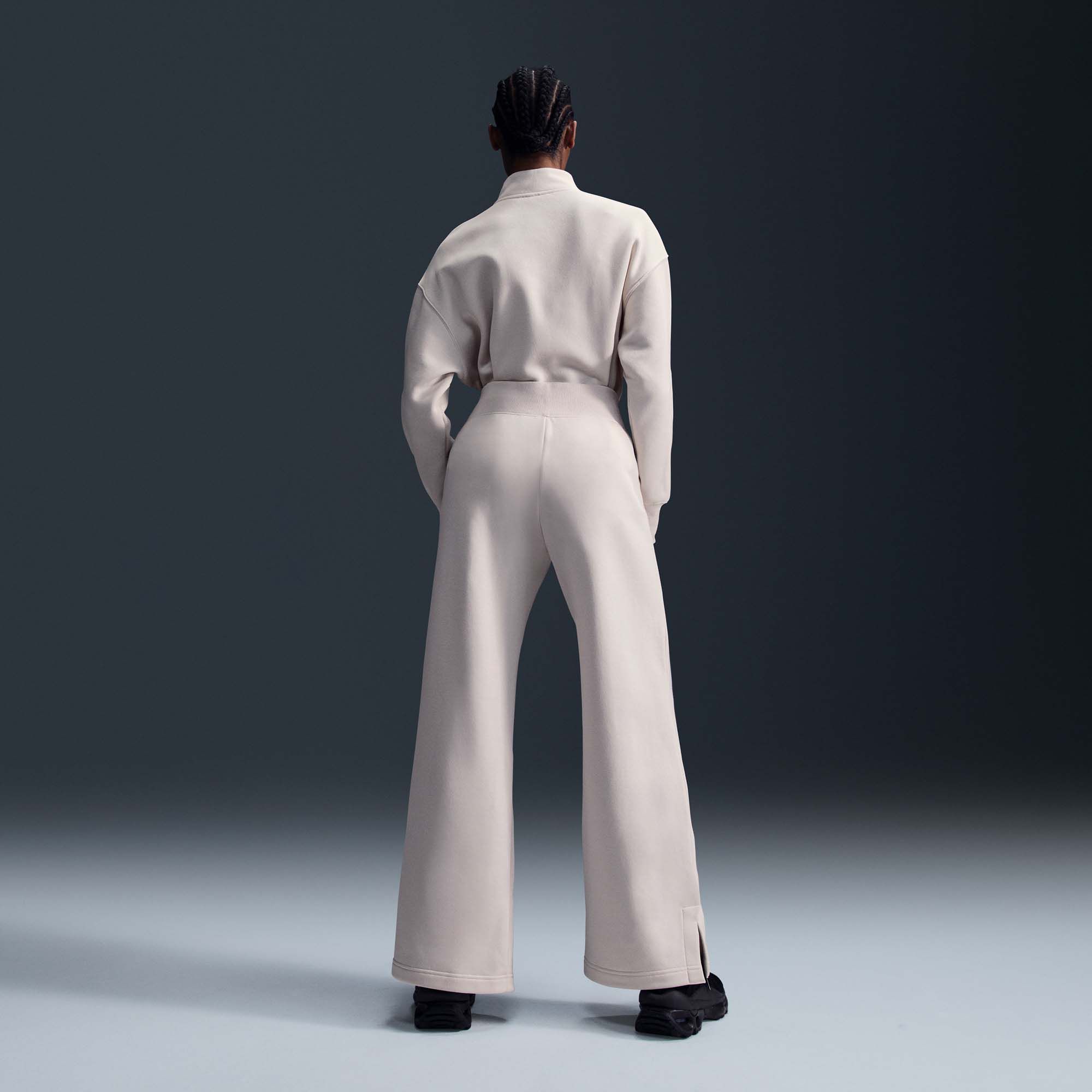 Nike Women's Sportswear Phoenix Fleece Oversized Logo 1/4 Zip Pullover product image