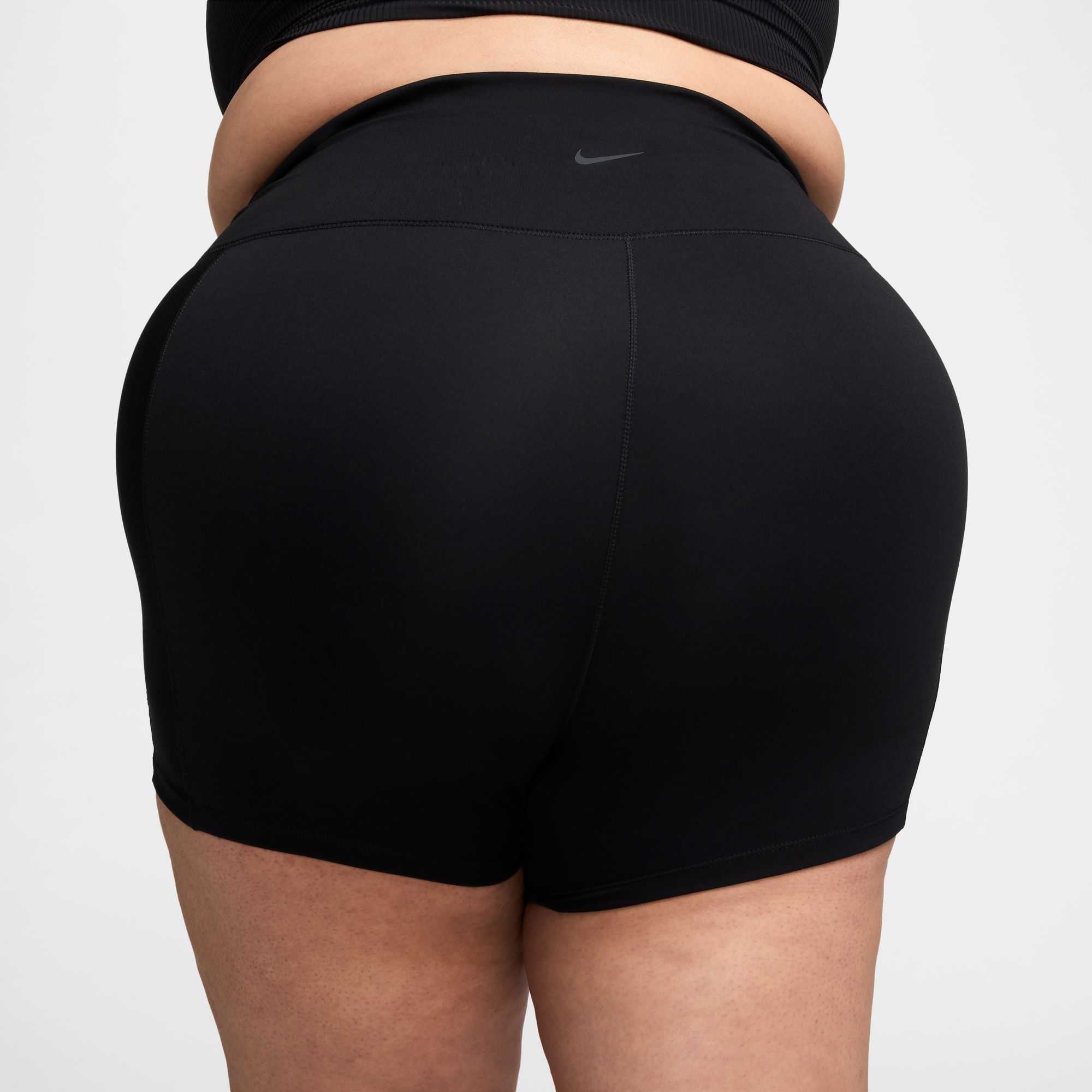 Nike Women's One Wrap High-Waisted 5" Biker Shorts (Plus Size) product image