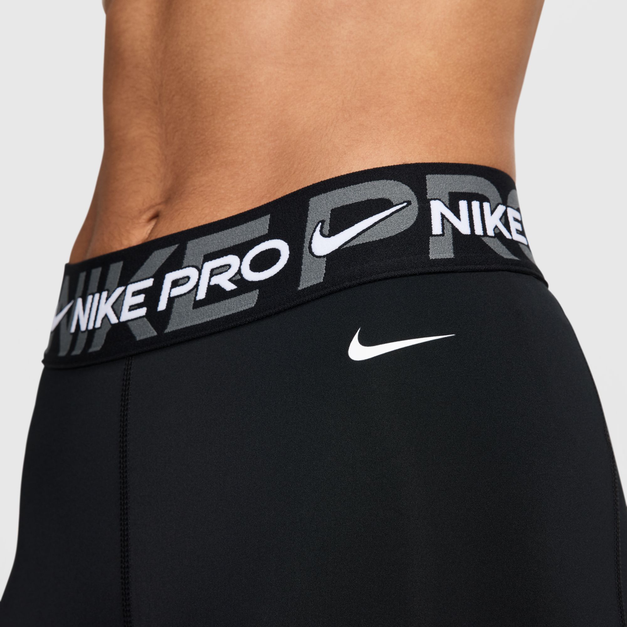 Nike Women's Pro Mid-Rise 3" Graphic Biker Shorts