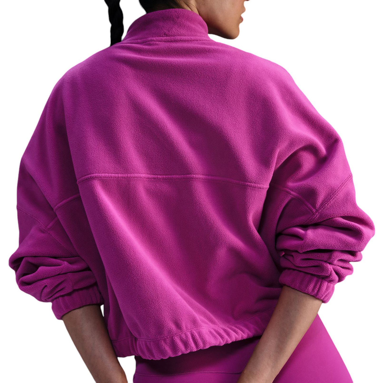 Nike Women's One Therma-FIT Oversized 1/2-Zip Fleece Top product image