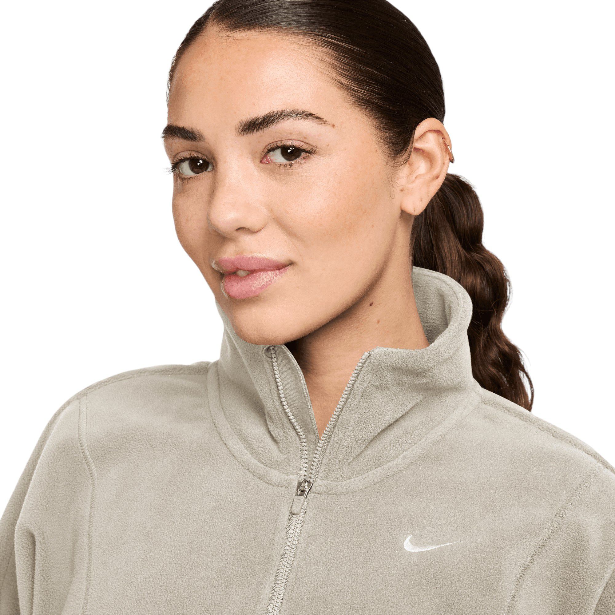 Nike Women's One Therma-FIT Oversized 1/2-Zip Fleece Top product image