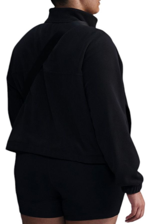 Nike Women's One Therma-FIT Oversized 1/2-Zip Fleece Top (Plus Size) product image