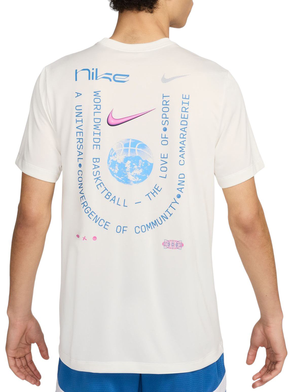 NIke Men's Dri-FIT Worldwide Basketball Short Sleeve Graphic T-Shirt product image