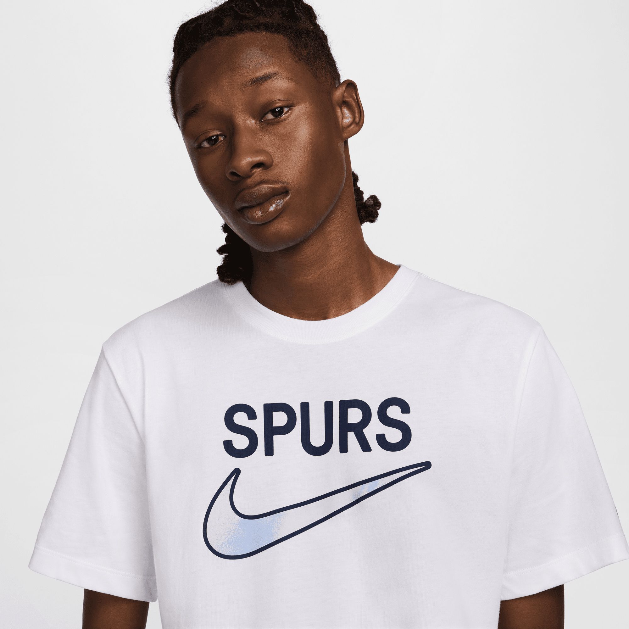 Nike Adult Tottenham Hotspur Swoosh White T-Shirt product image