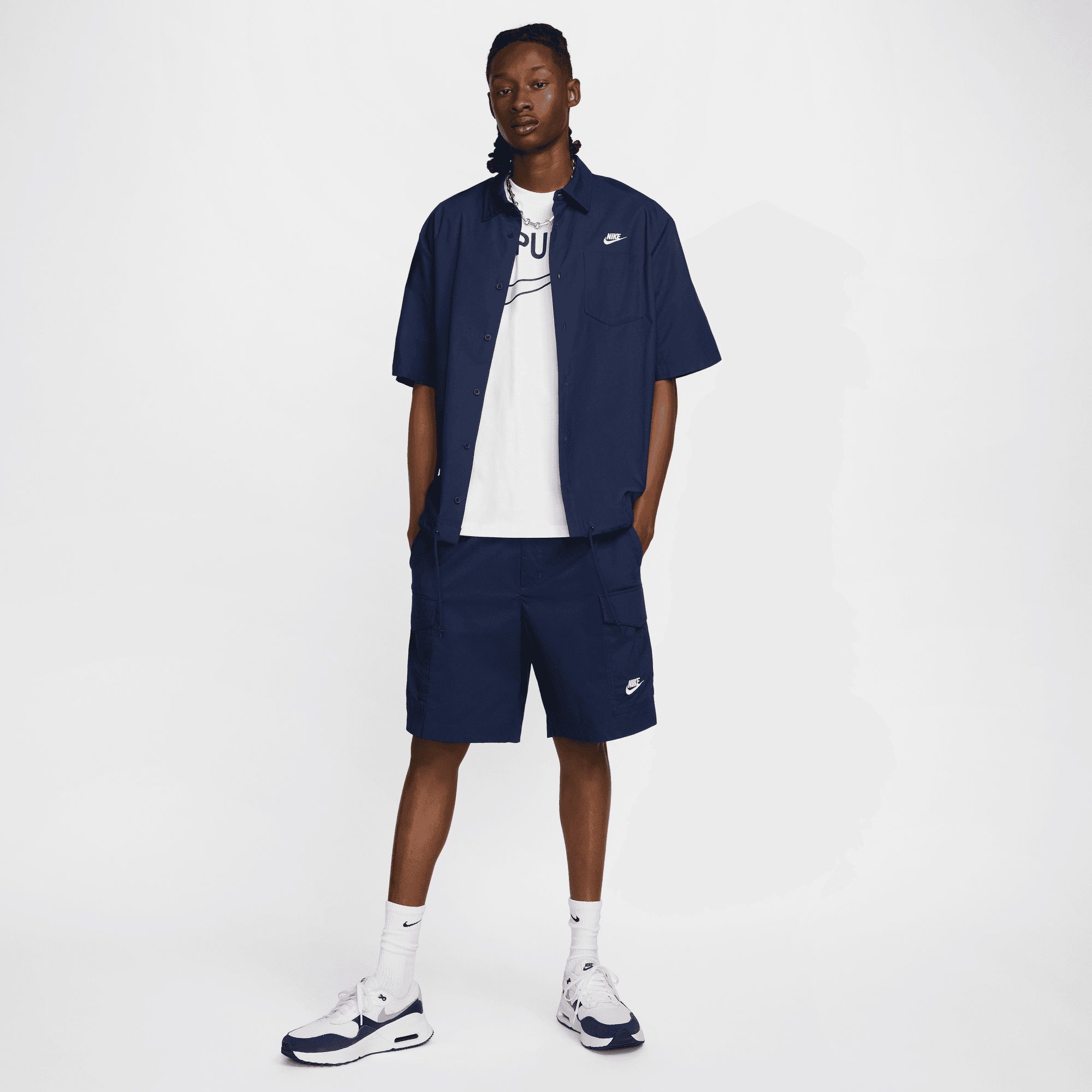 Nike Adult Tottenham Hotspur Swoosh White T-Shirt product image