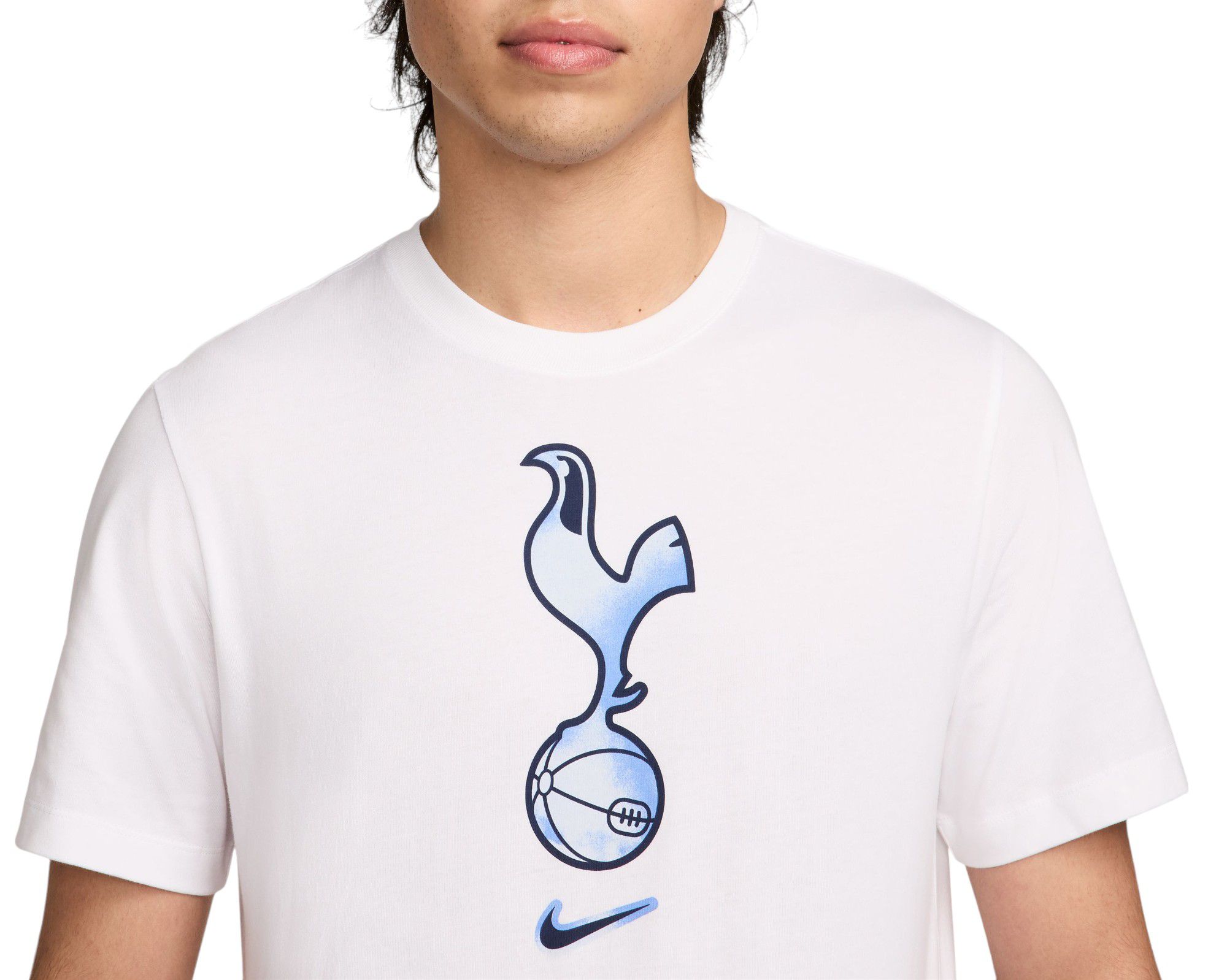 Nike Adult Tottenham Hotspur Crest White T-Shirt product image