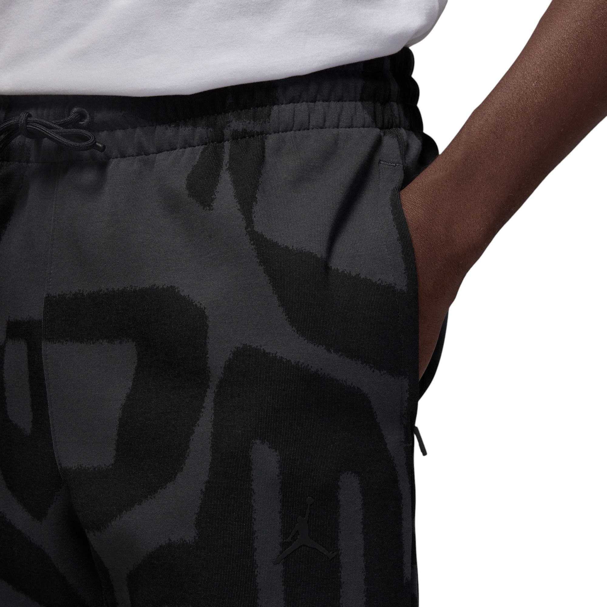 Jordan Men's Dri-FIT Sport Hoop Fleece Allover Print Pants product image