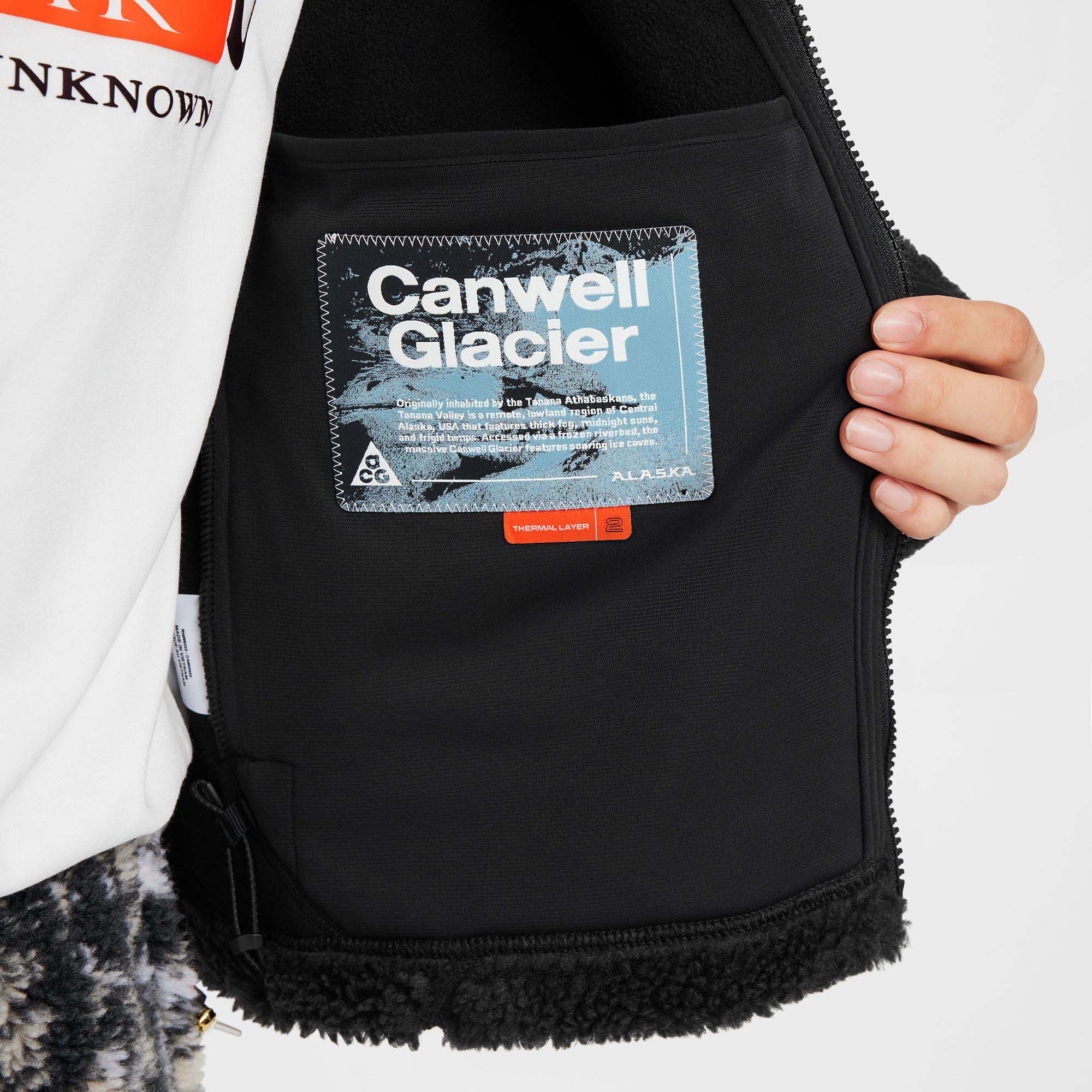 Nike Men's ACG Canwell Glacier Therma-FIT ADV Windproof Fleece Jacket product image