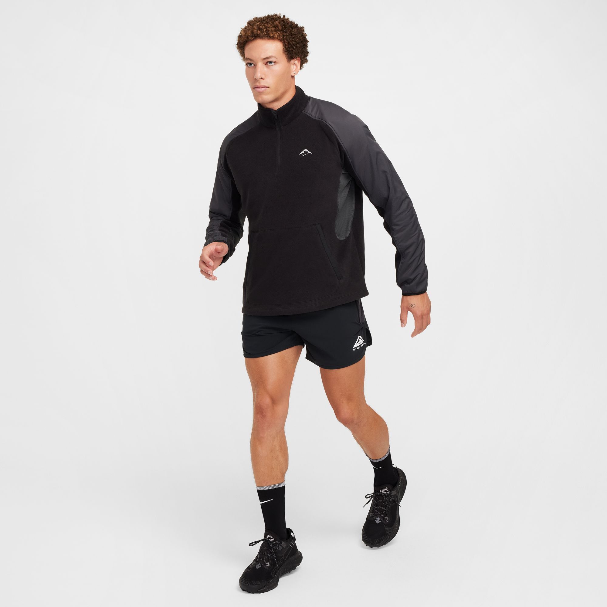 Nike Men's Trail Polartec 1/4 Zip Fleece Running Pullover product image