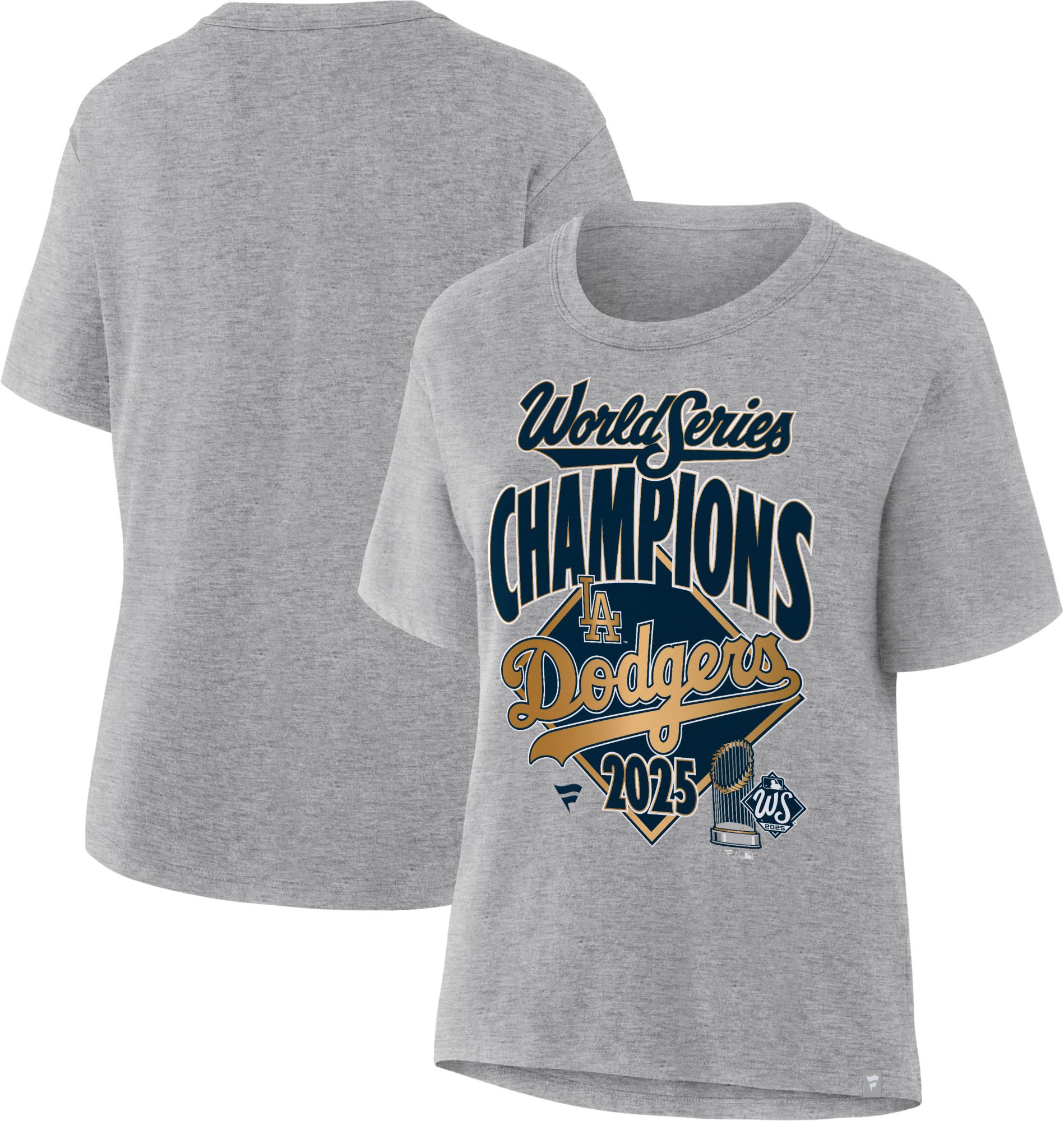 MLB Team Apparel Women's Los Angeles Dodgers 2025 World Series Champions Replica Locker Room T-Shirt product image
