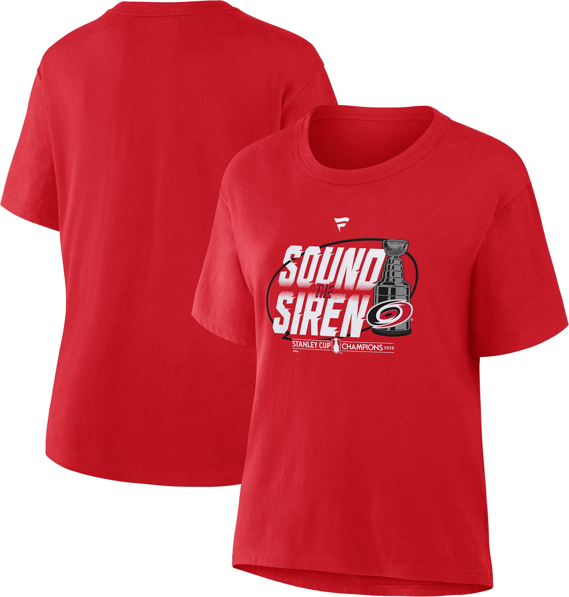 NHL Women's Carolina Hurricanes 2026 Stanley Cup Champions Parade T-Shirt product image