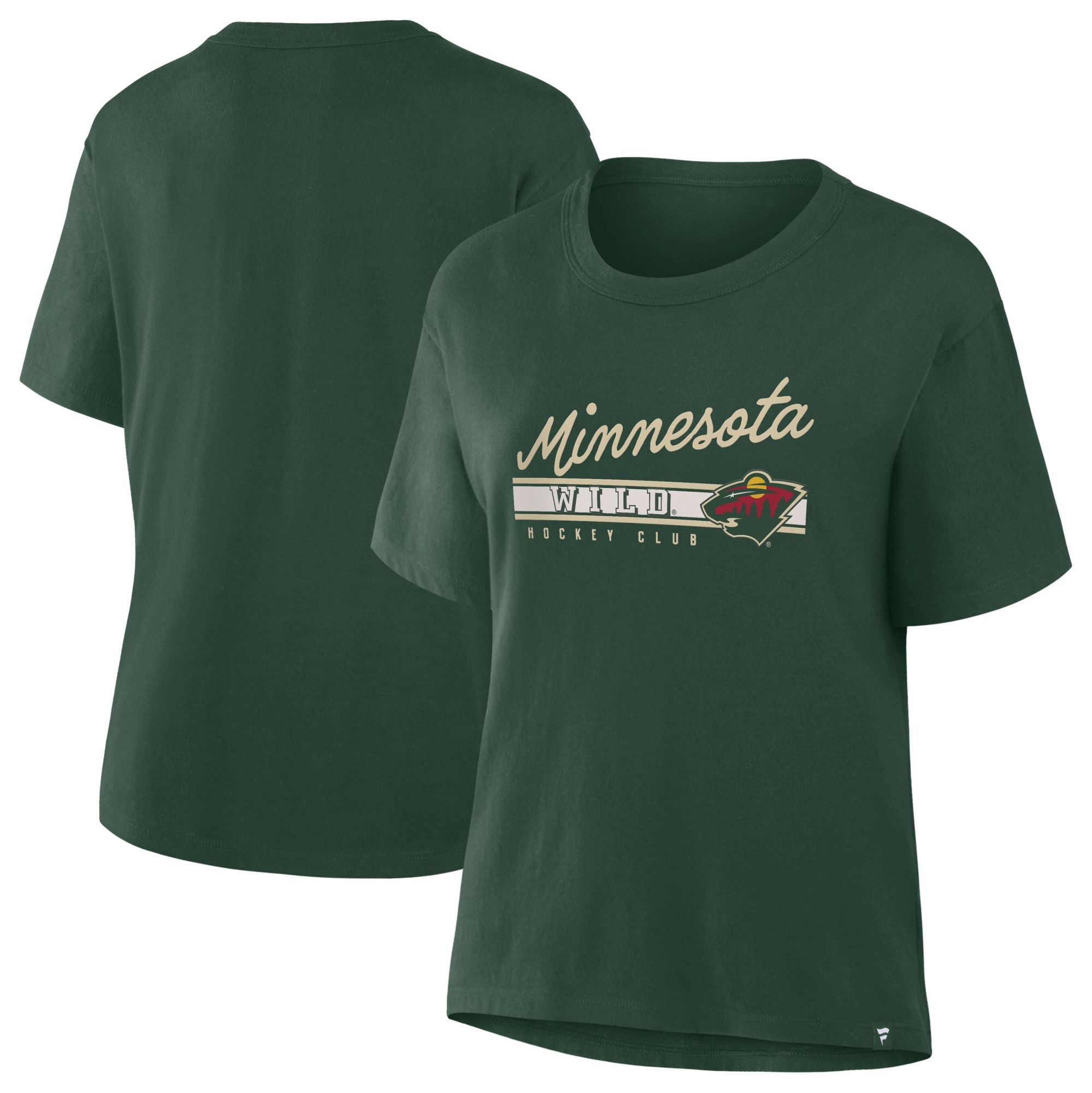 NHL Women's Minnesota Wild Green Legasy Short Sleeve T-Shirt product image