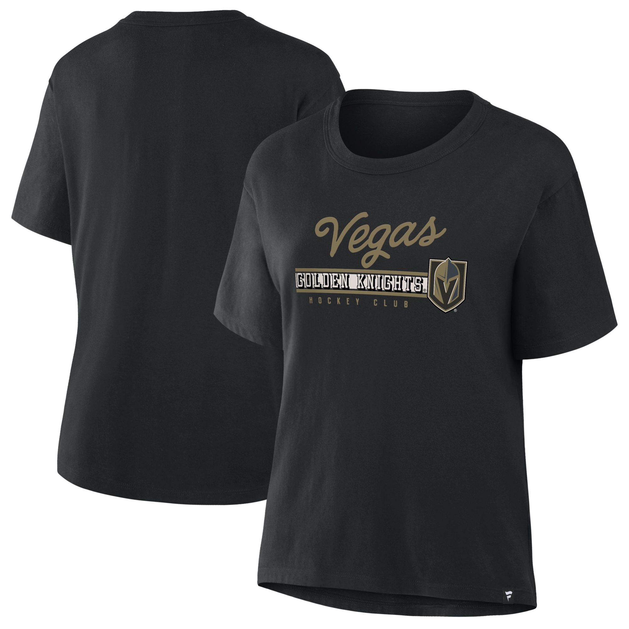 NHL Women's Las Vegas Knights Black Legasy Short Sleeve T-Shirt product image