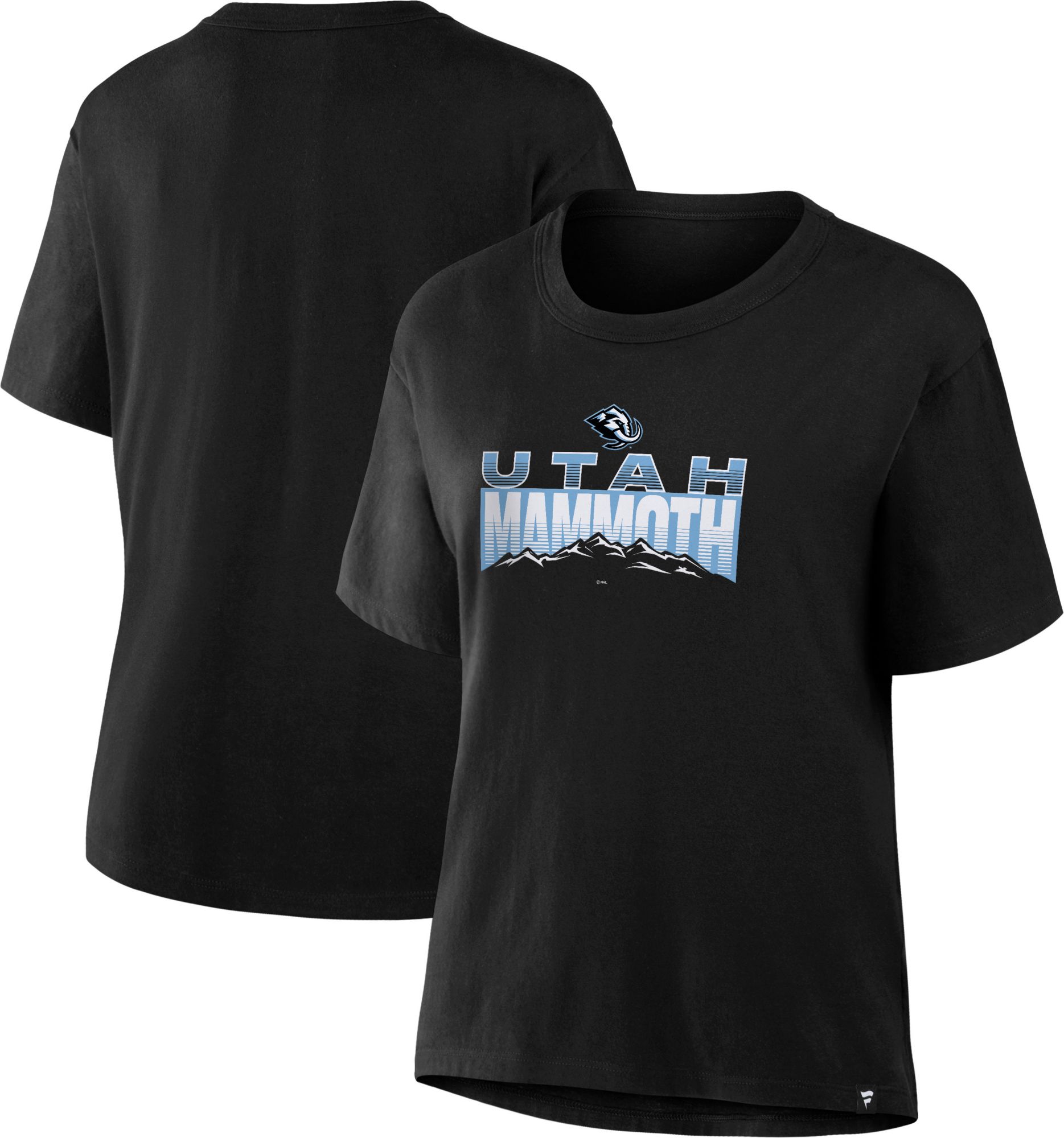 NHL Women's Utah Mammoth Black Mountain T-Shirt product image