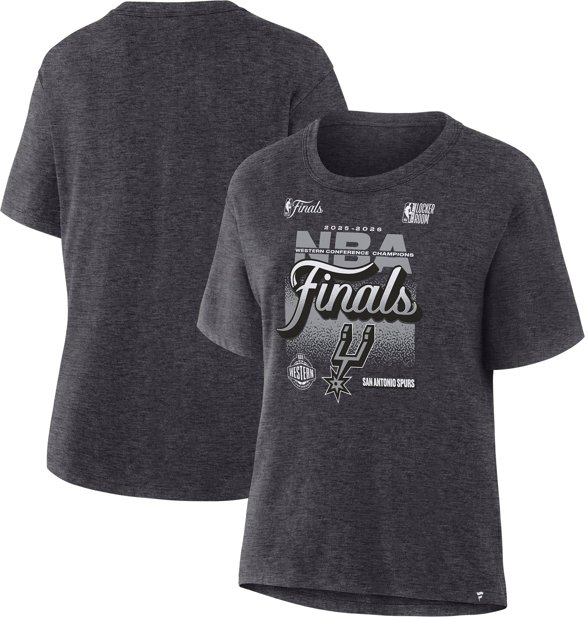 NBA Women's 2026 Western Conference Champions San Antonio Spurs Locker Room T-Shirt product image