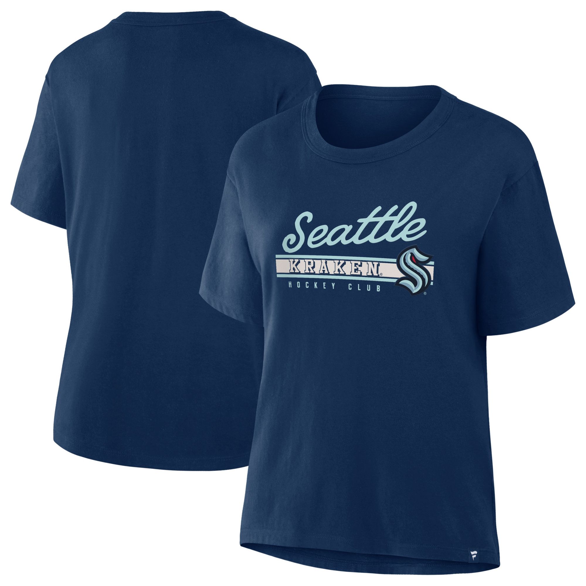 NHL Women's Seattle Kraken Navy Legasy Short Sleeve T-Shirt product image