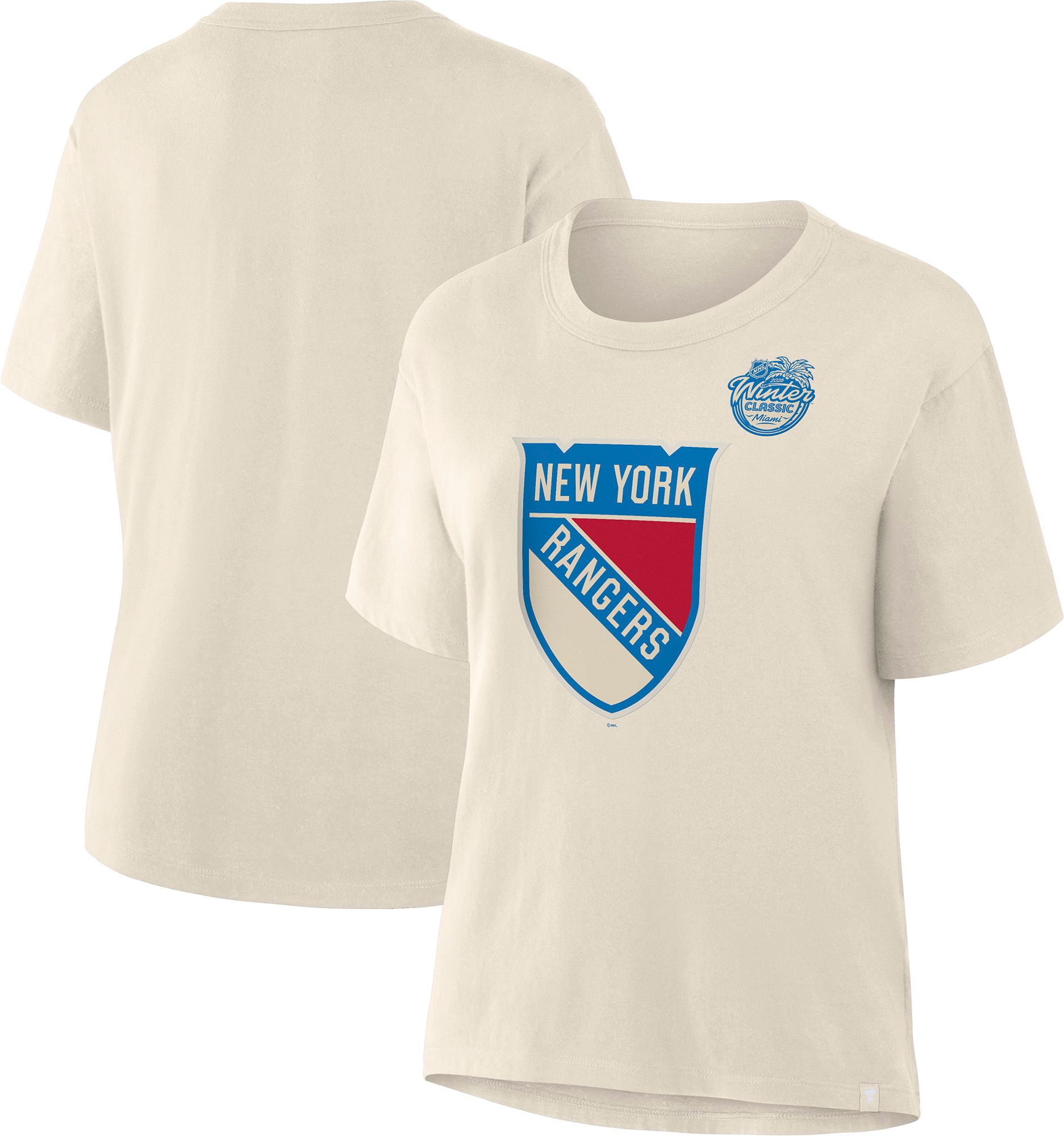 NHL Women's New York Rangers Winter Classic 2026 Logo T-Shirt product image